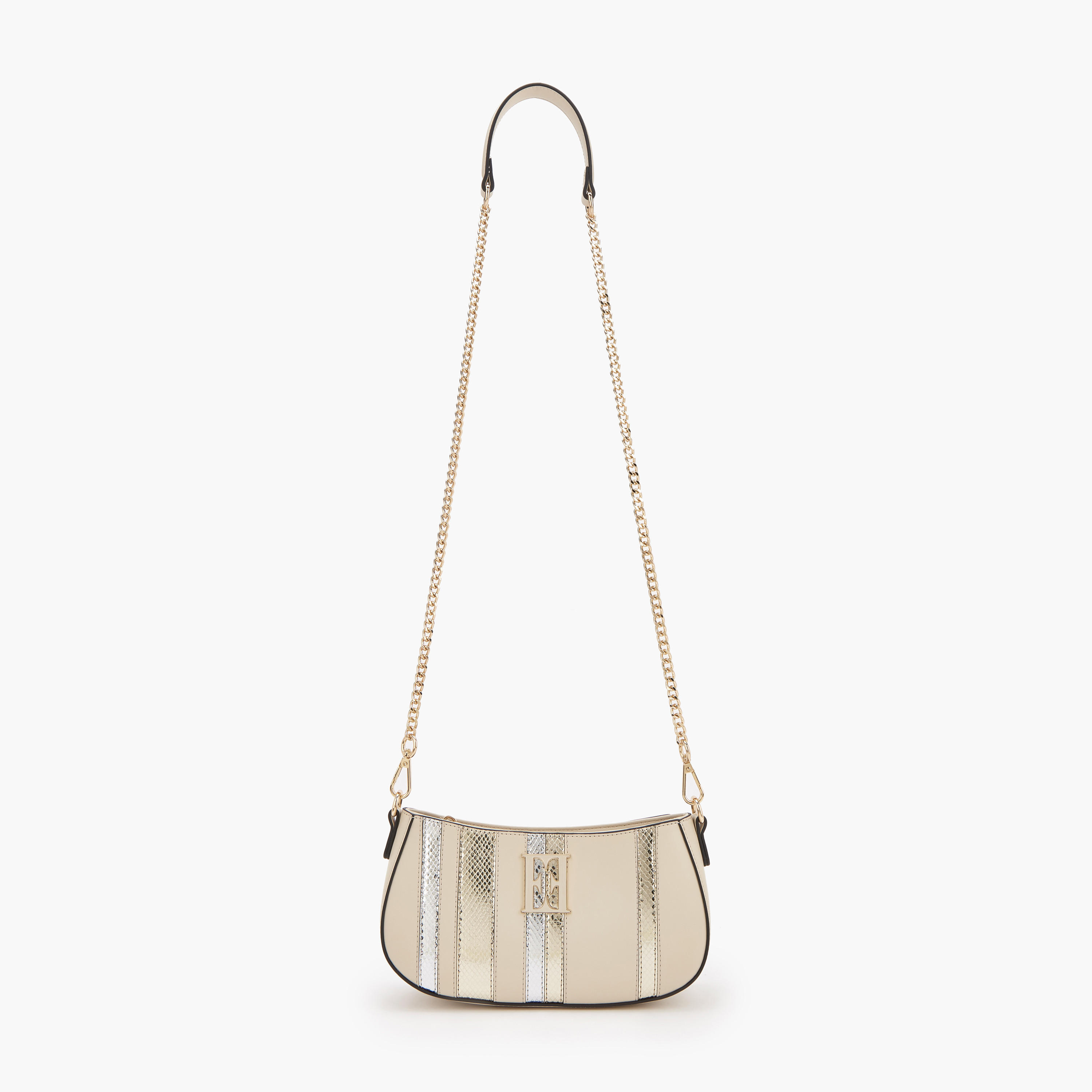 Elle Animal Print Shoulder Bag with Detachable Chain Strap-women-bagsandwallets-handbags-image-2