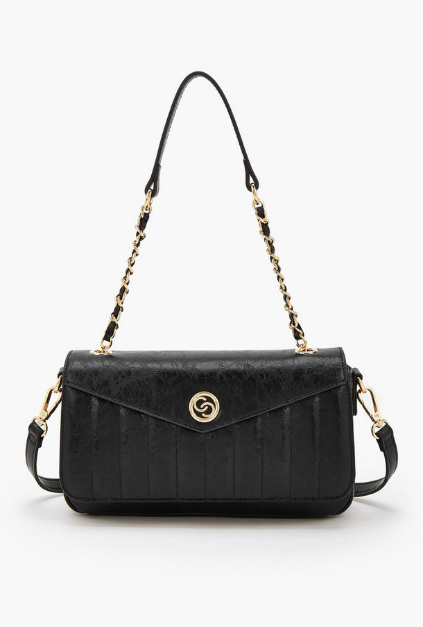 Celeste Quilted Crossbody Bag with Detachable Strap-women-image-1
