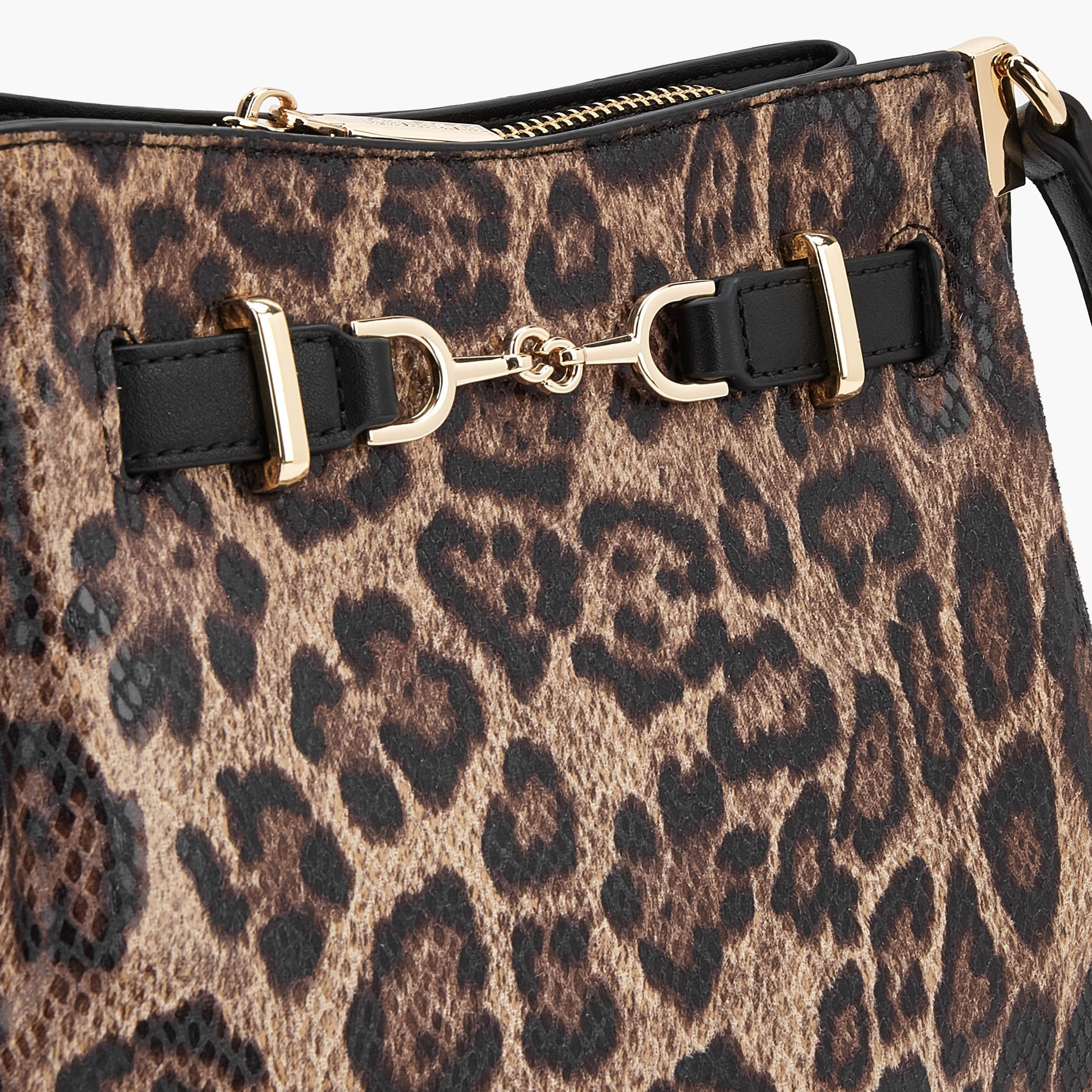 Celeste Animal Print Shoulder Bag with Adjustable Strap-women-bagsandwallets-handbags-image-4