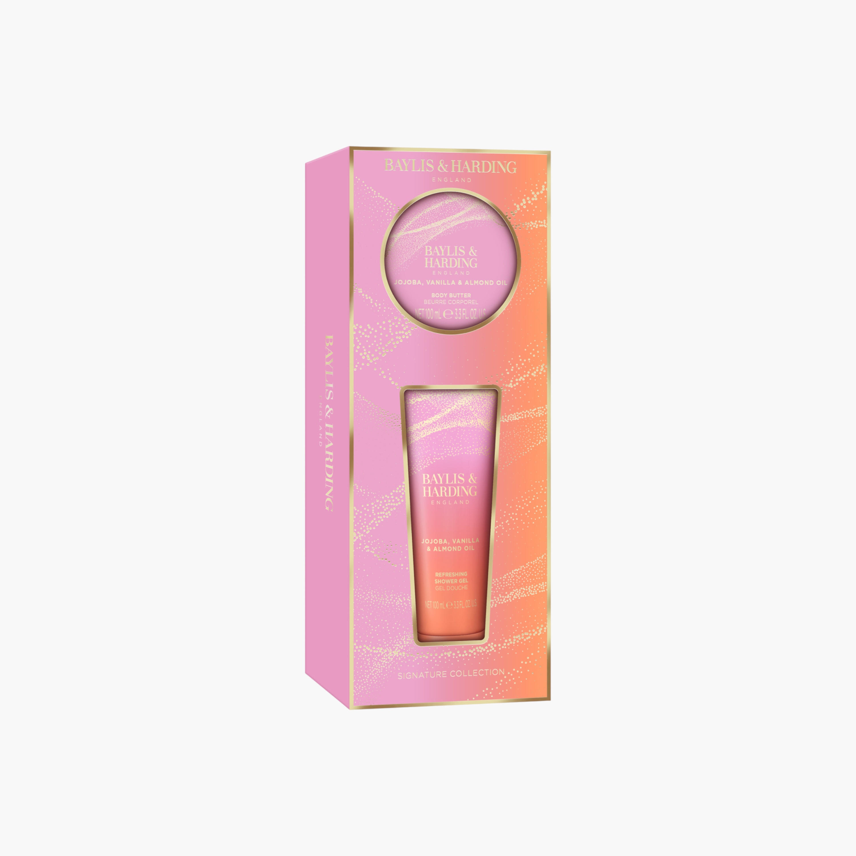 مجموعة الجوجوبا والفانيليا واللوز للعناية من بايلس أند هاردينج-beautyandpersonalcare-bathandbody-giftsets-image-2