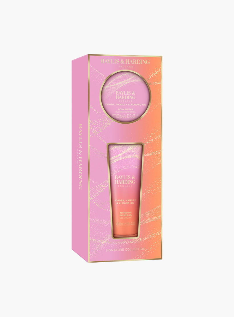 مجموعة الجوجوبا والفانيليا واللوز للعناية من بايلس أند هاردينج-beautyandpersonalcare-bathandbody-giftsets-image-2