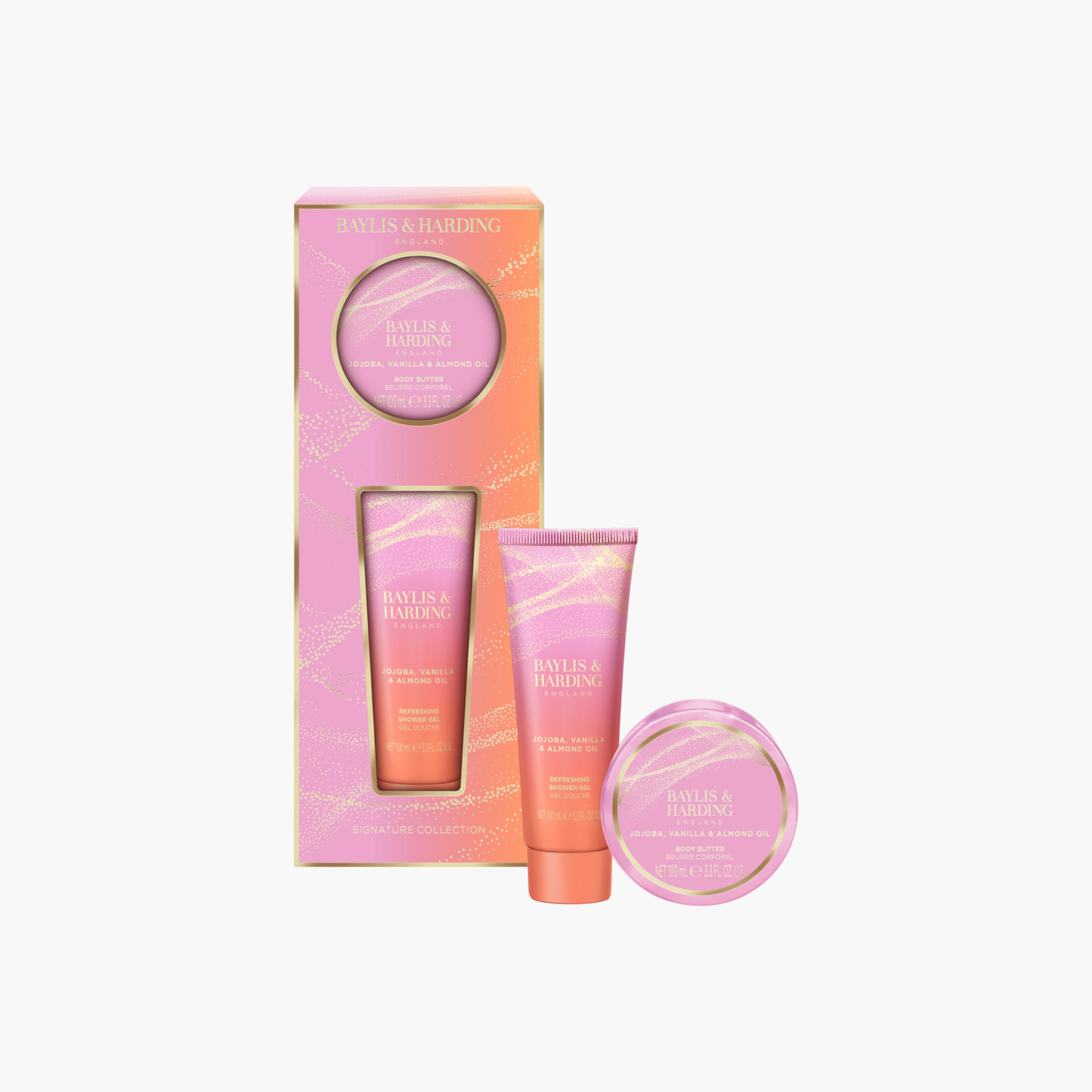 مجموعة الجوجوبا والفانيليا واللوز للعناية من بايلس أند هاردينج-beautyandpersonalcare-bathandbody-giftsets-image-3