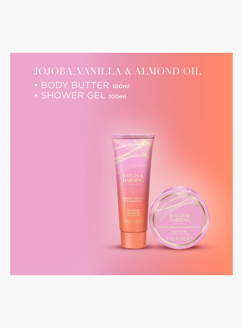 مجموعة الجوجوبا والفانيليا واللوز للعناية من بايلس أند هاردينج-beautyandpersonalcare-bathandbody-giftsets-image-4