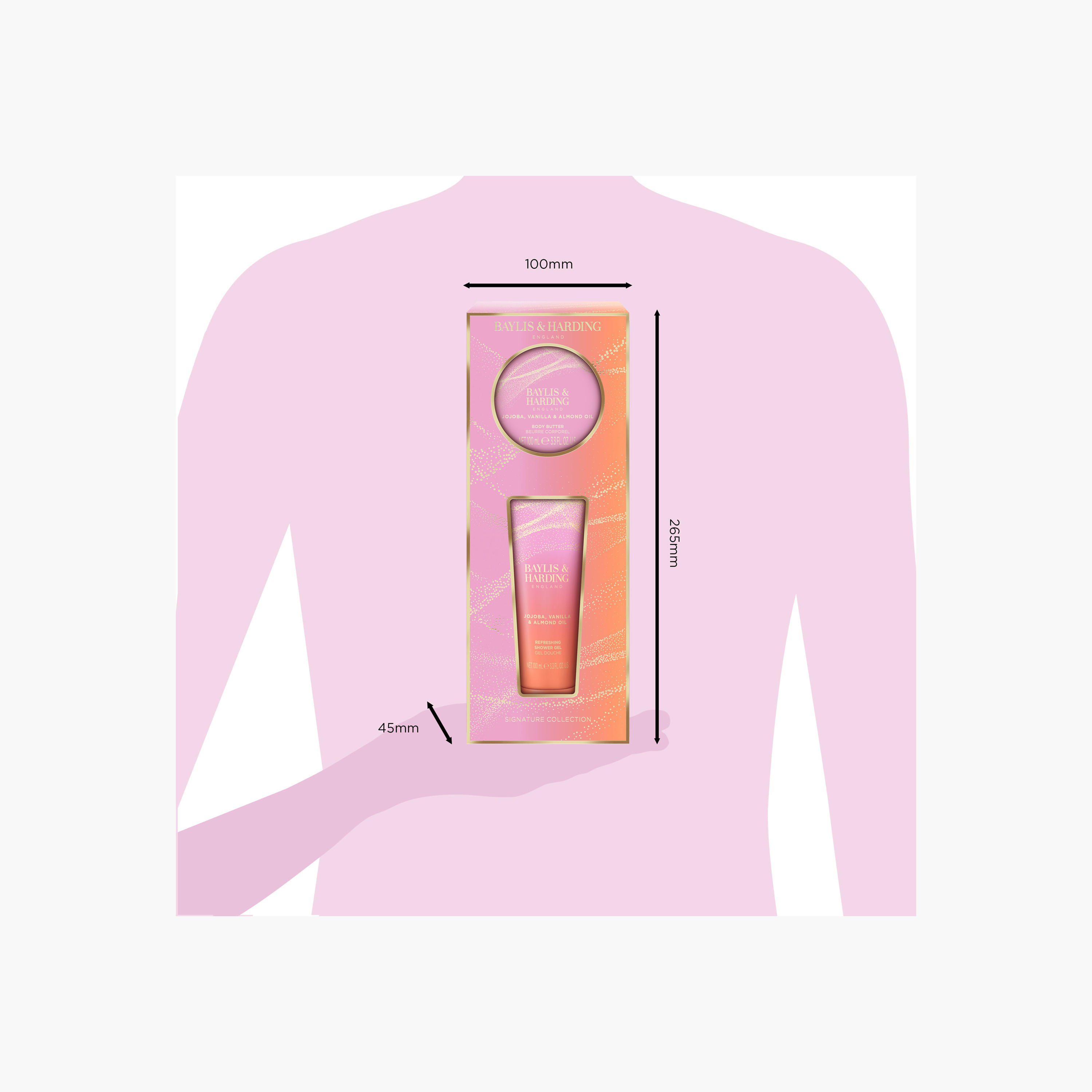 مجموعة الجوجوبا والفانيليا واللوز للعناية من بايلس أند هاردينج-beautyandpersonalcare-bathandbody-giftsets-image-7