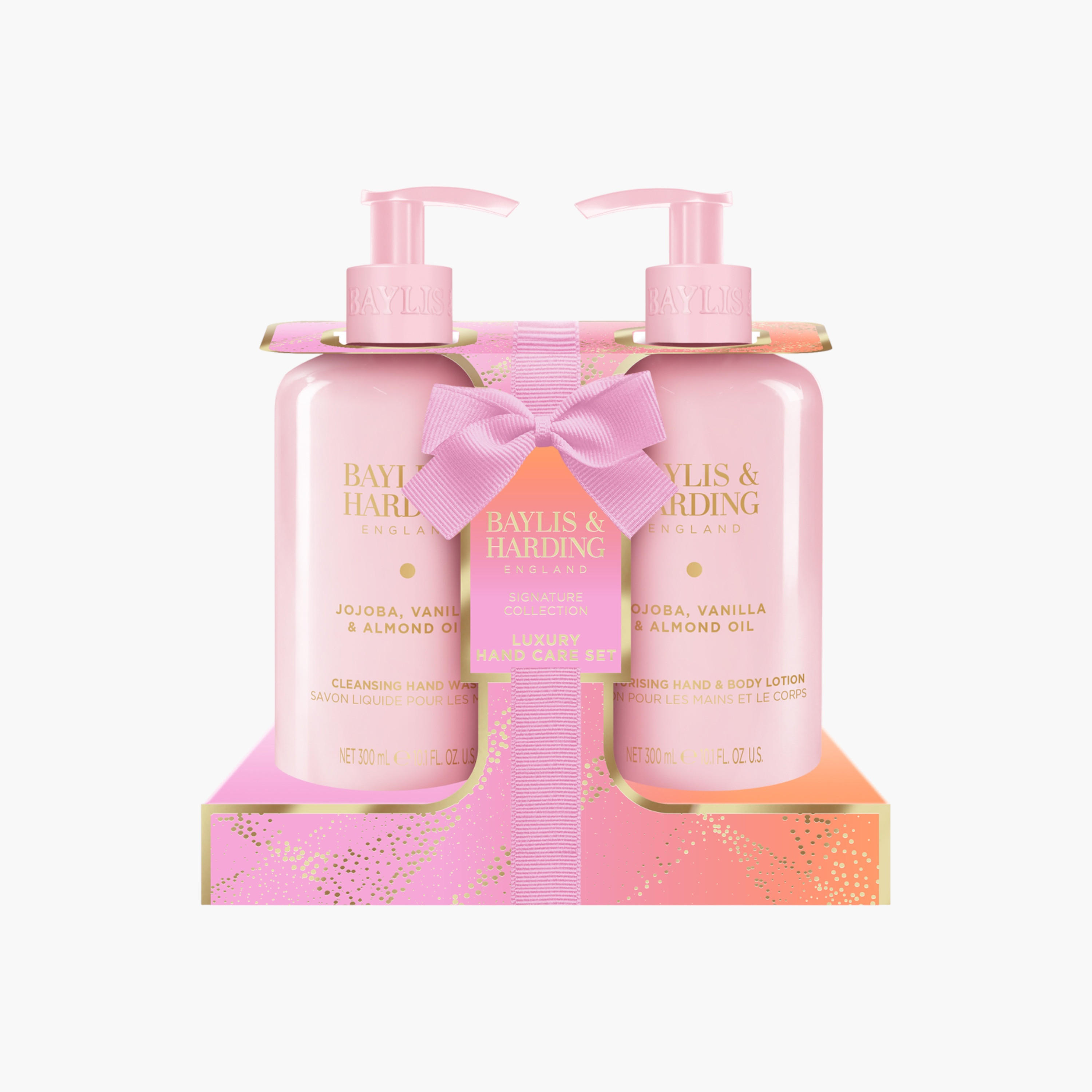 مجموعة العناية باليدين الجوجوبا والفانيليا واللوز من بايلس أند هاردينج-beautyandpersonalcare-bathandbody-giftsets-image-1