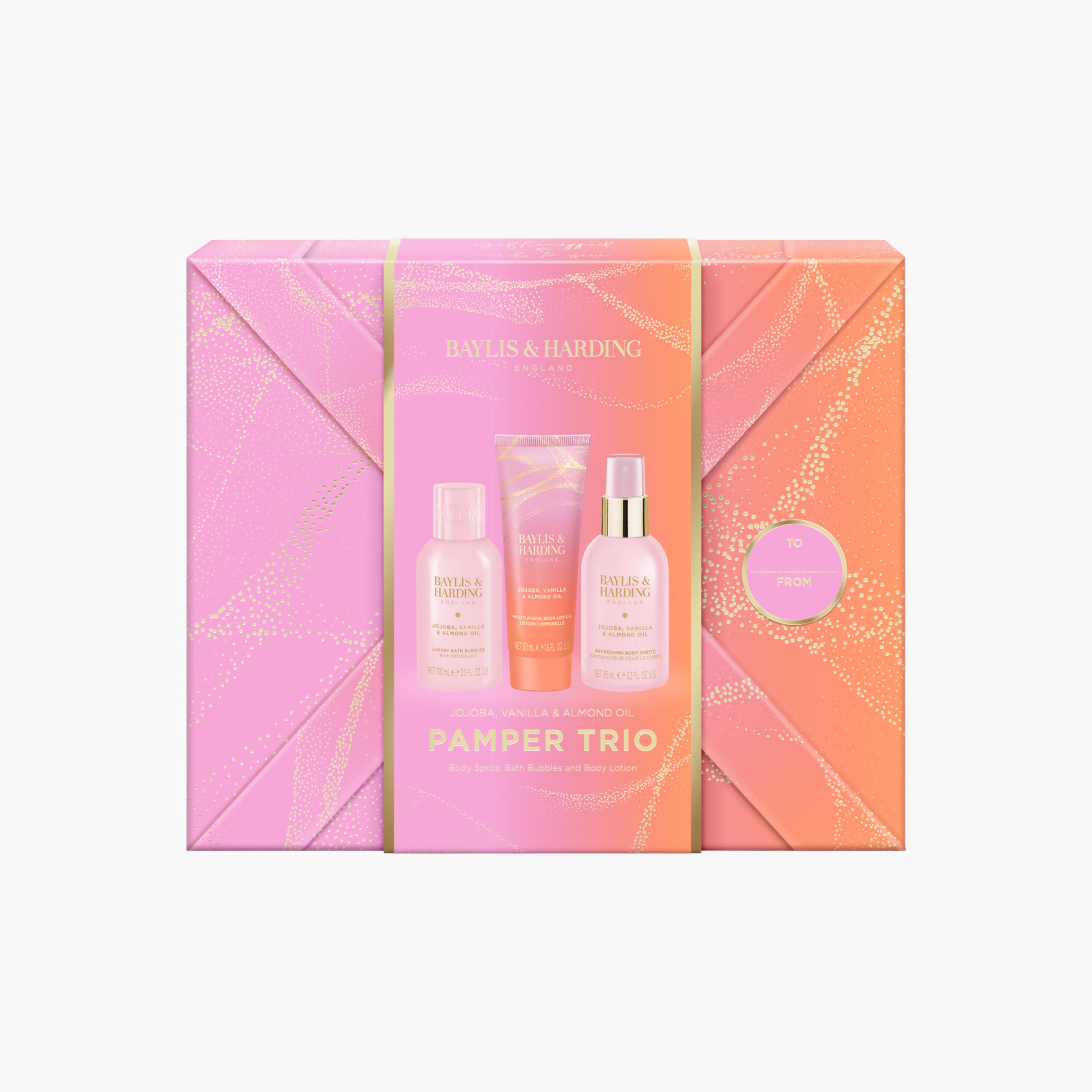 مجموعة هدايا ثلاثية للعناية من بايلس أند هاردينج-beautyandpersonalcare-bathandbody-giftsets-image-1