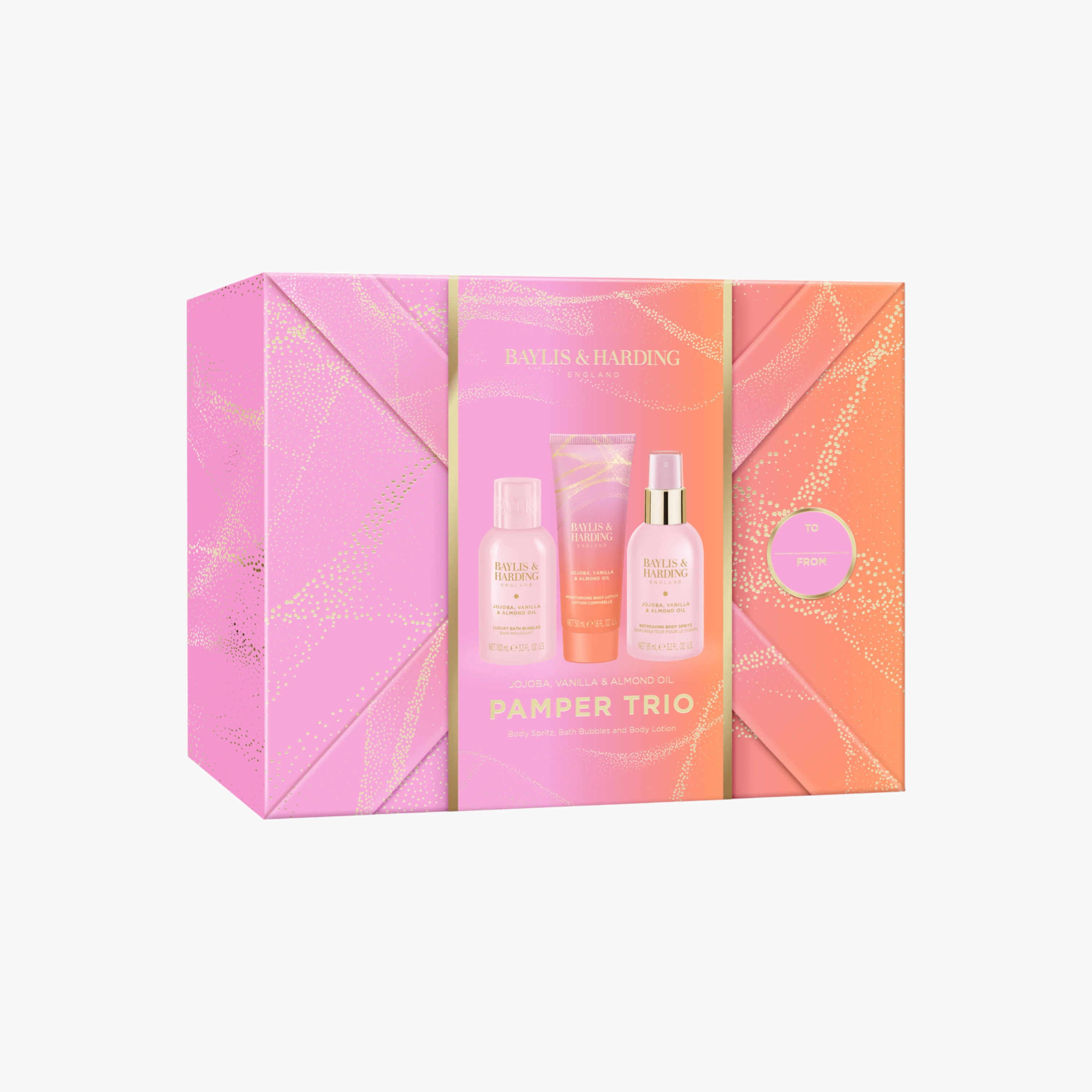 مجموعة هدايا ثلاثية للعناية من بايلس أند هاردينج-beautyandpersonalcare-bathandbody-giftsets-image-2