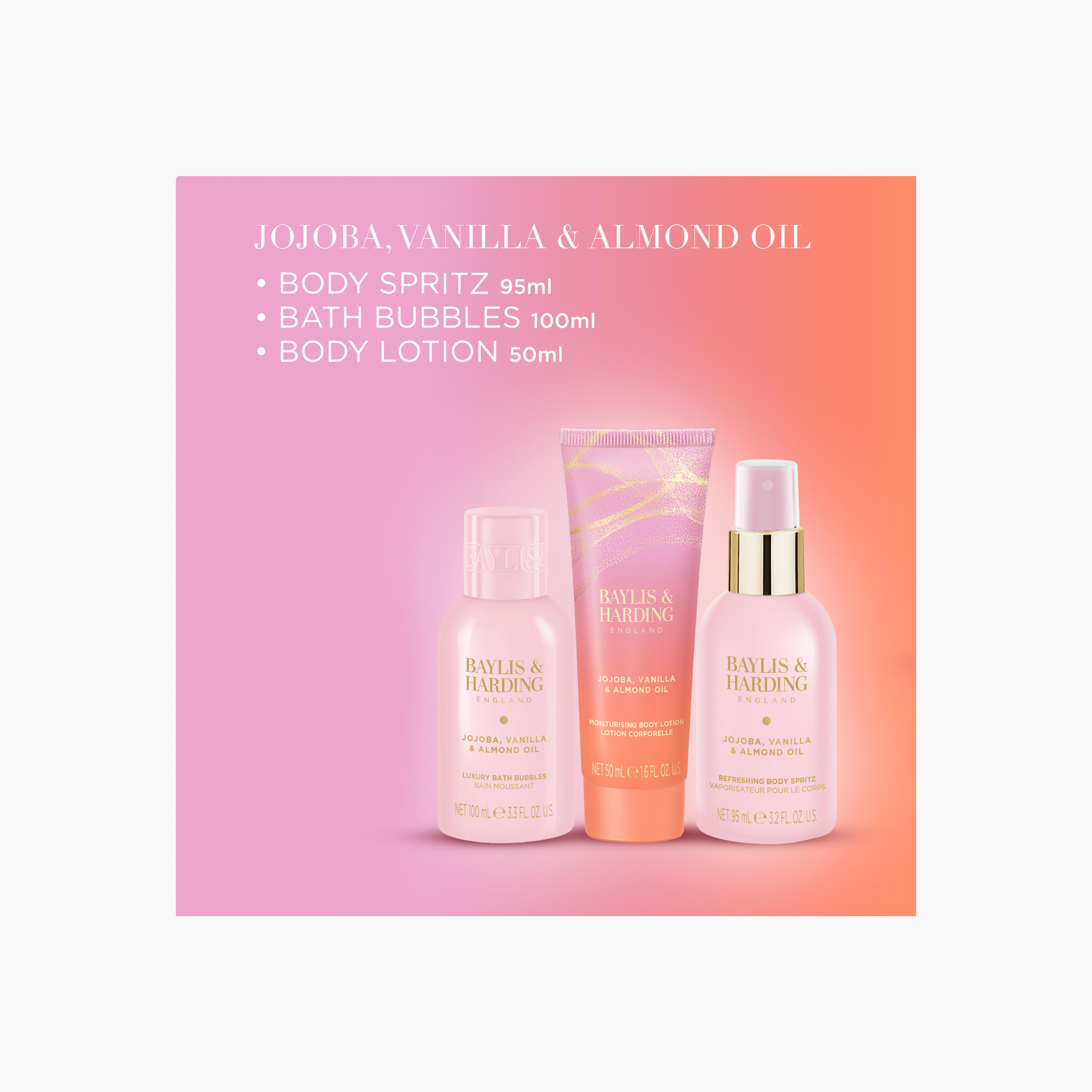 مجموعة هدايا ثلاثية للعناية من بايلس أند هاردينج-beautyandpersonalcare-bathandbody-giftsets-image-5