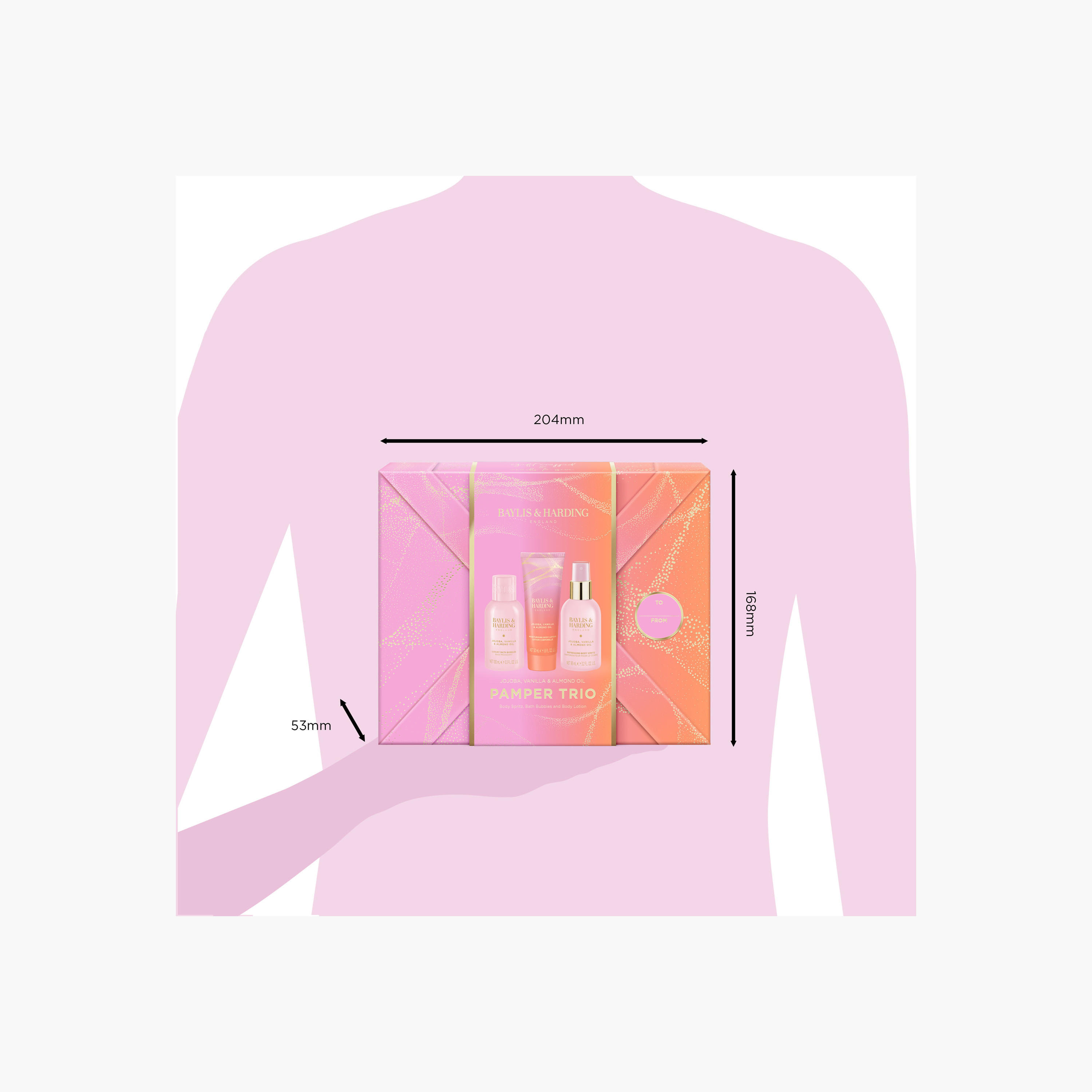 مجموعة هدايا ثلاثية للعناية من بايلس أند هاردينج-beautyandpersonalcare-bathandbody-giftsets-image-7