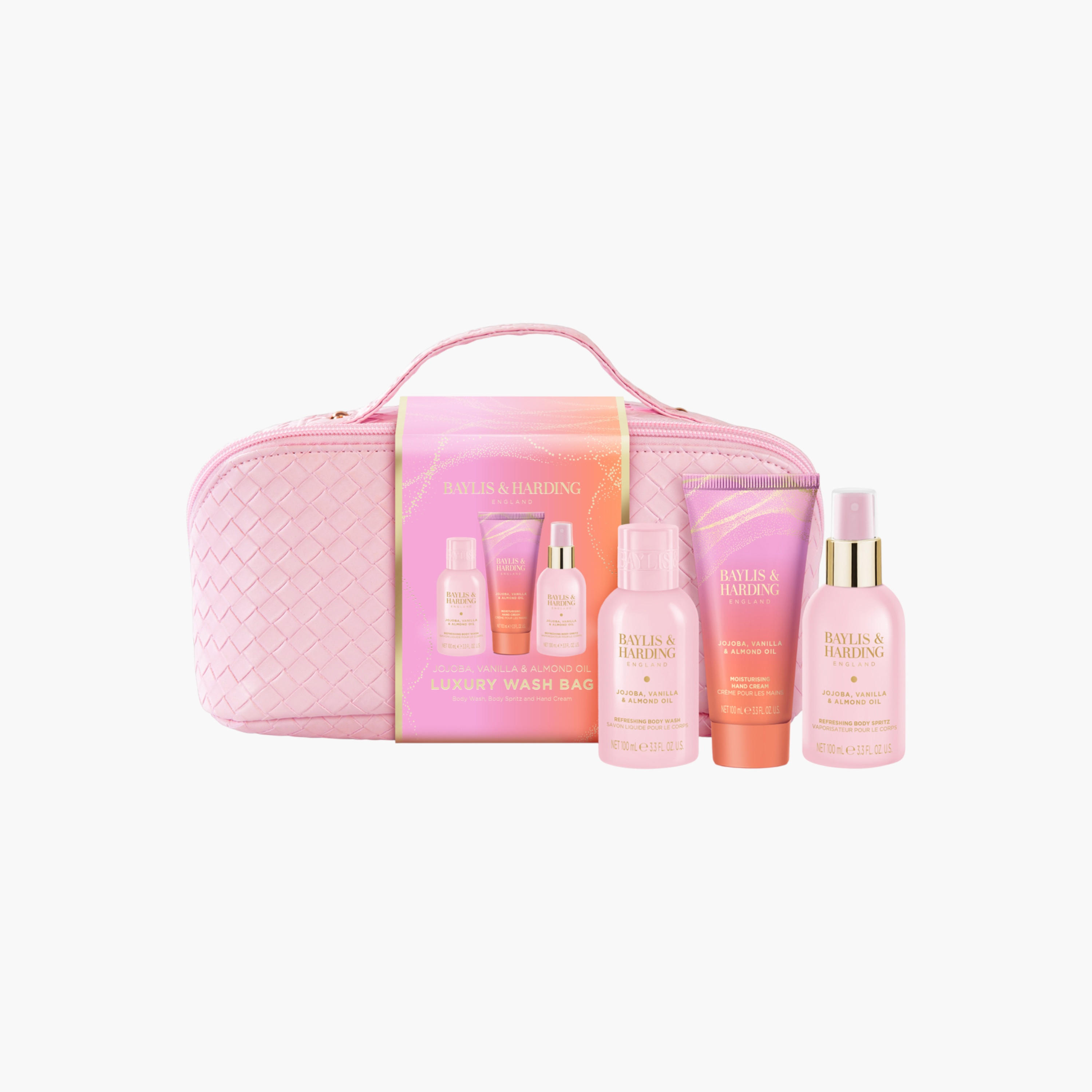 Baylis & Harding Woven Design Luxury Wash Bag Set-beautyandpersonalcare-bathandbody-giftsets-image-3