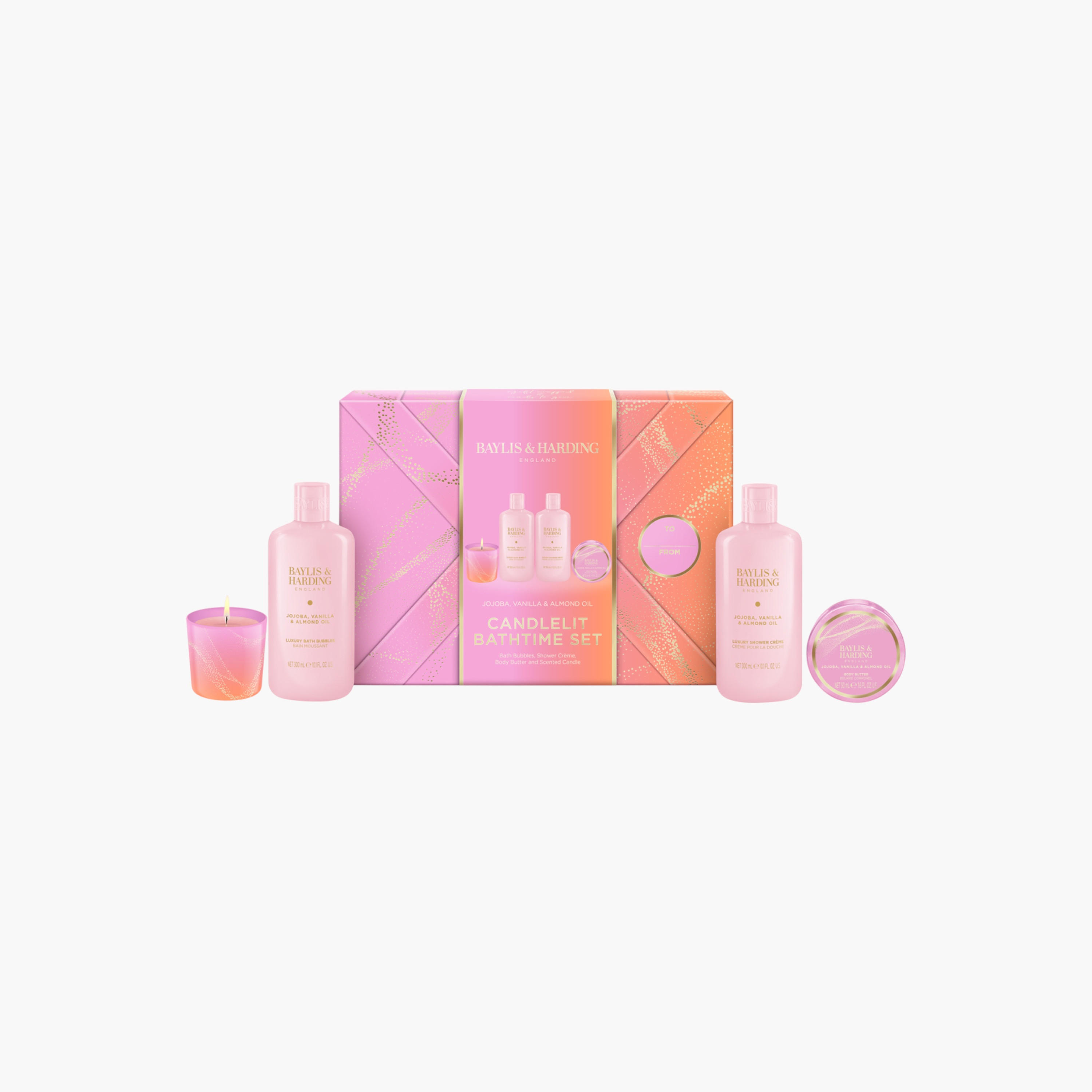 مجموعة الاستحمام المضيئة بالشموع من بايلس أند هاردينج-beautyandpersonalcare-bathandbody-giftsets-image-6