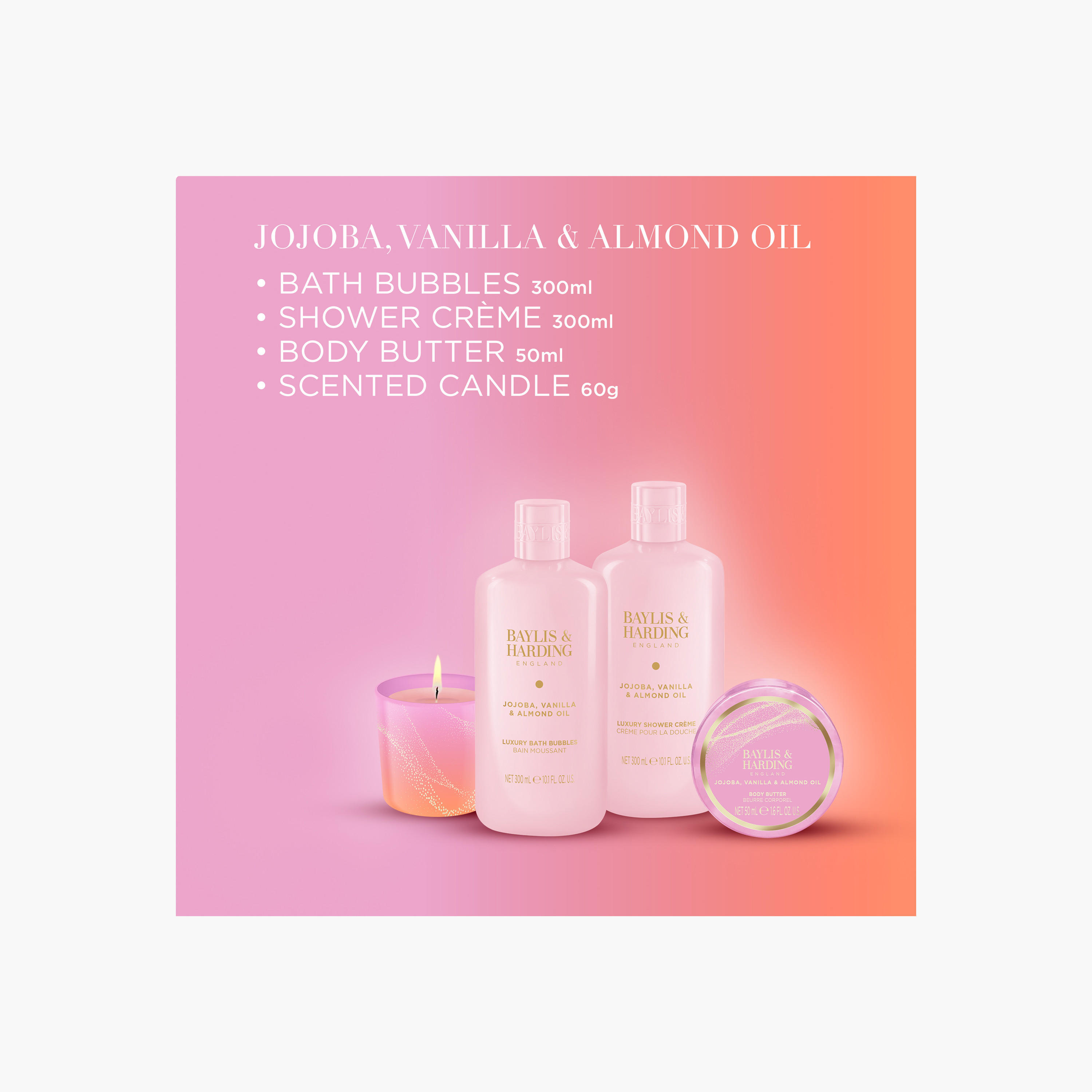 مجموعة الاستحمام المضيئة بالشموع من بايلس أند هاردينج-beautyandpersonalcare-bathandbody-giftsets-image-5