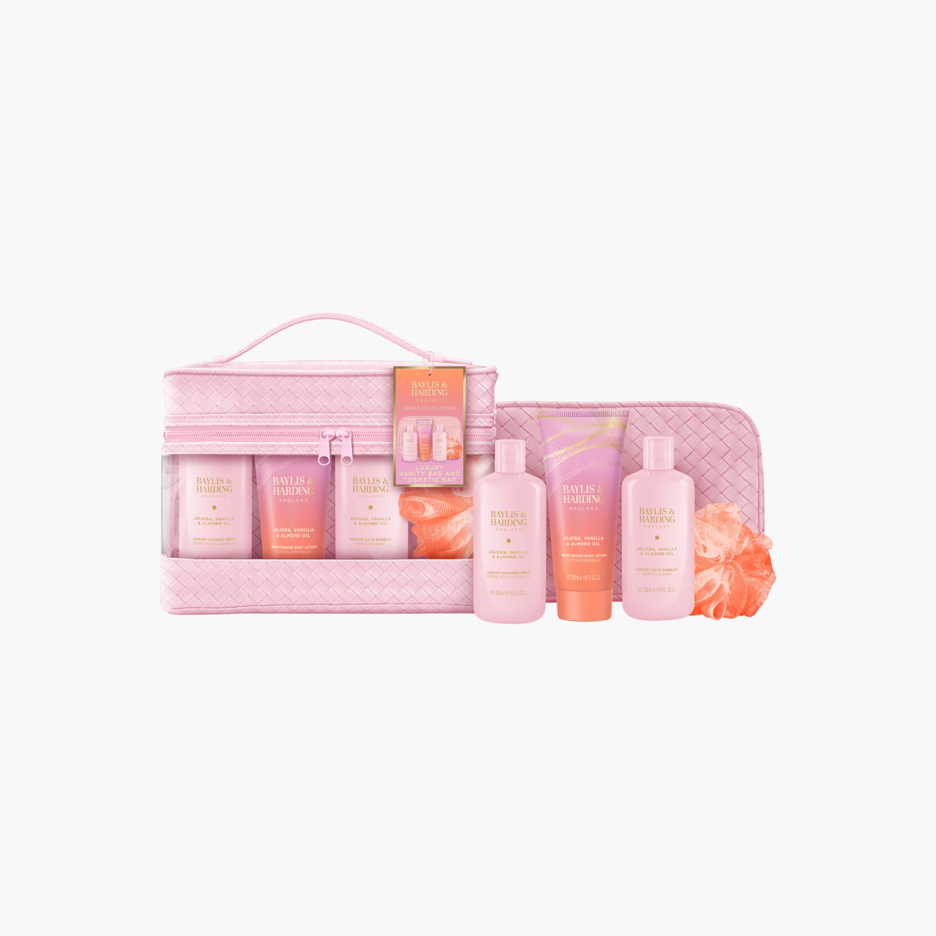مجموعة هدايا حقيبة مستحضرات وردية من بايلس أند هاردينج-beautyandpersonalcare-bathandbody-giftsets-image-3