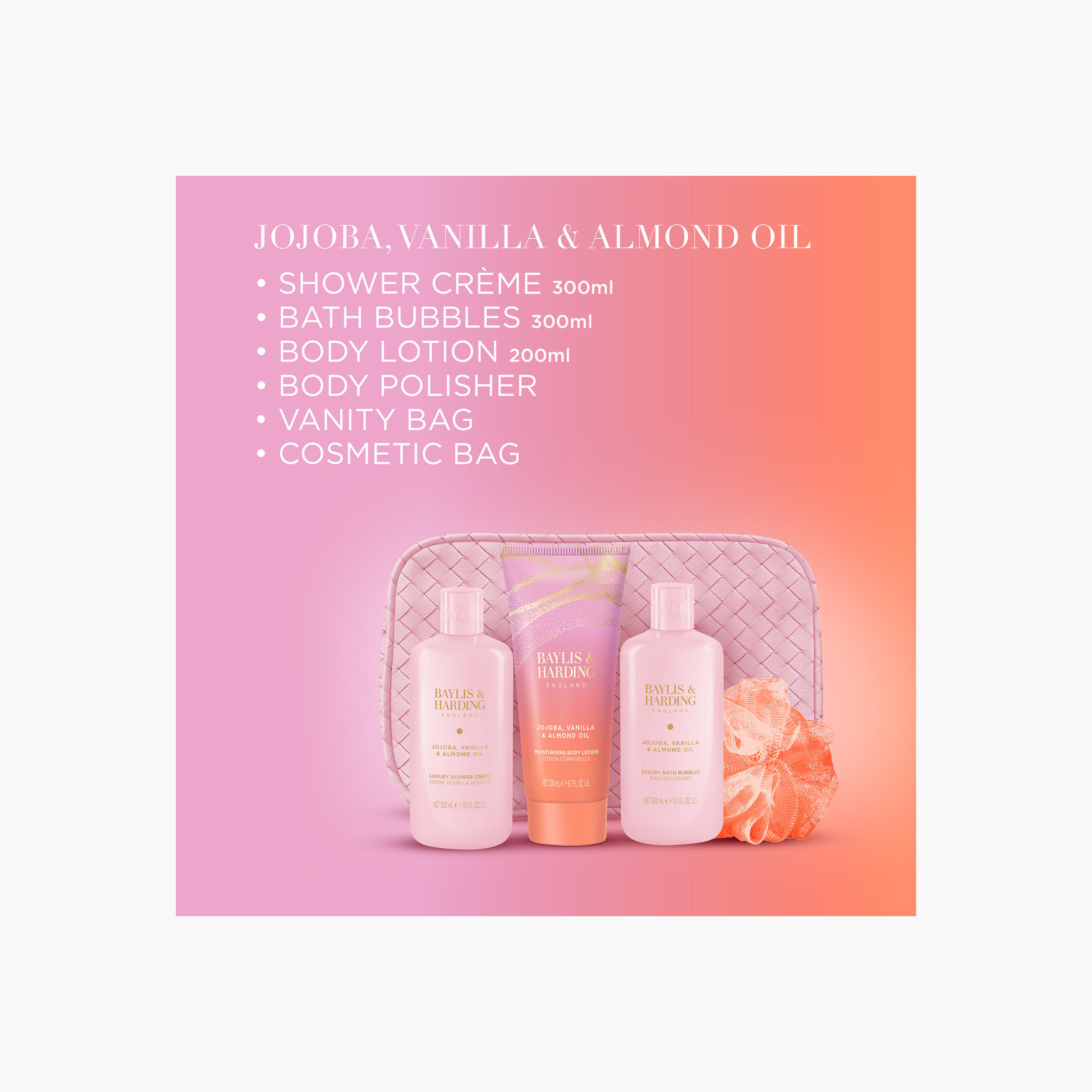 مجموعة هدايا حقيبة مستحضرات وردية من بايلس أند هاردينج-beautyandpersonalcare-bathandbody-giftsets-image-4