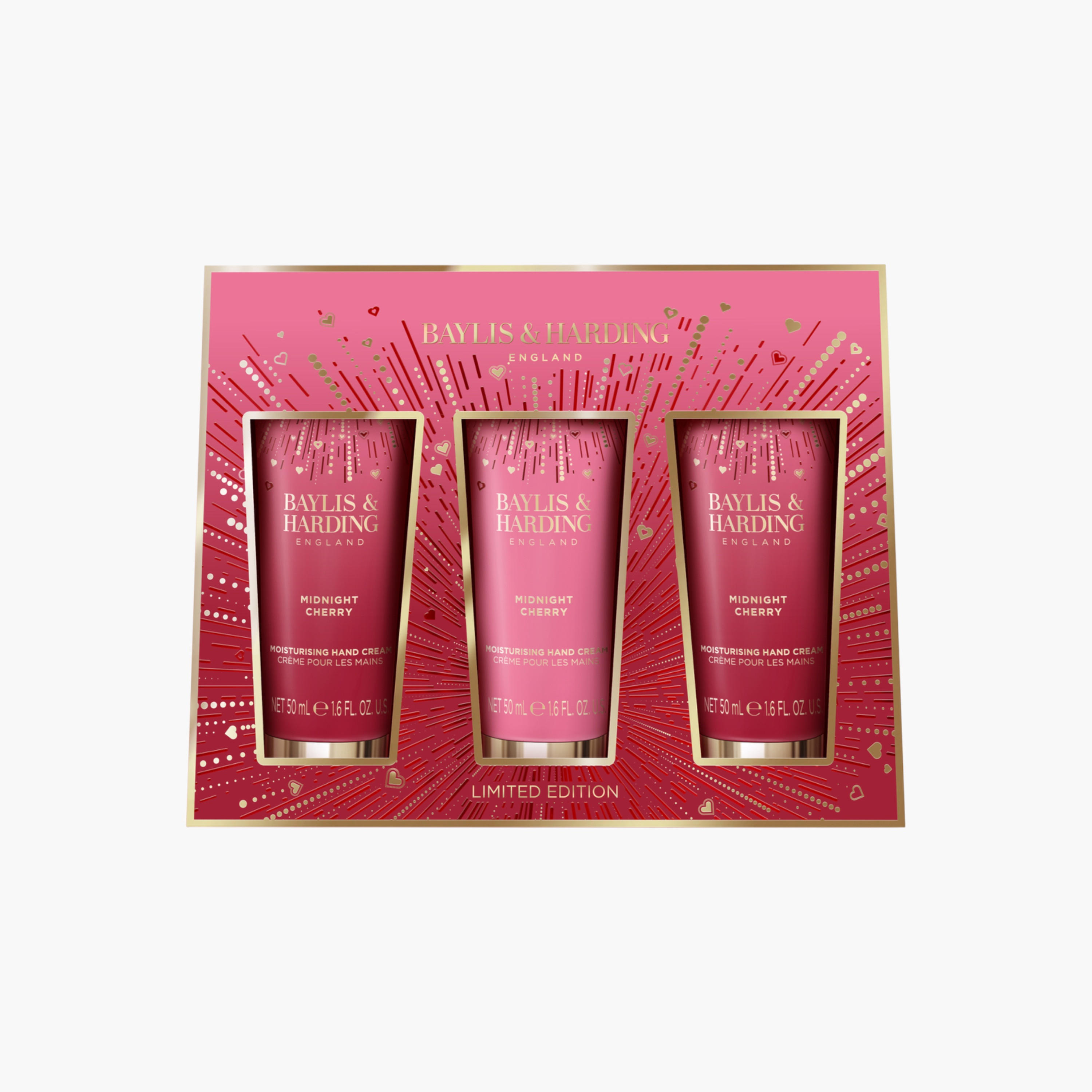 مجموعة هدايا كريم اليد ميدنايت تشيري من بايلس أند هاردينج-beautyandpersonalcare-giftsets-image-1