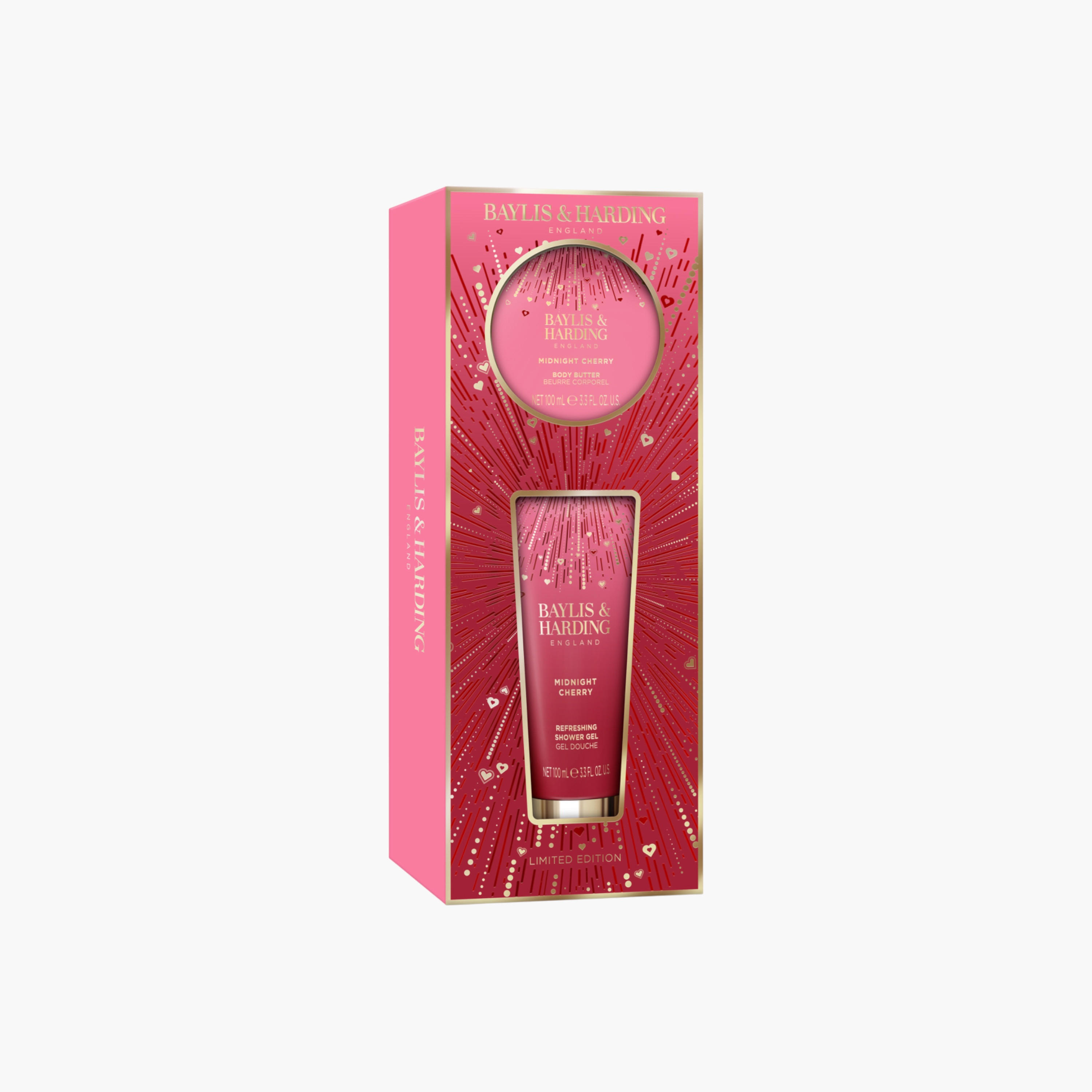 Baylis & Harding Midnight Cherry Pamper Duo Gift Set-beautyandpersonalcare-giftsets-image-2