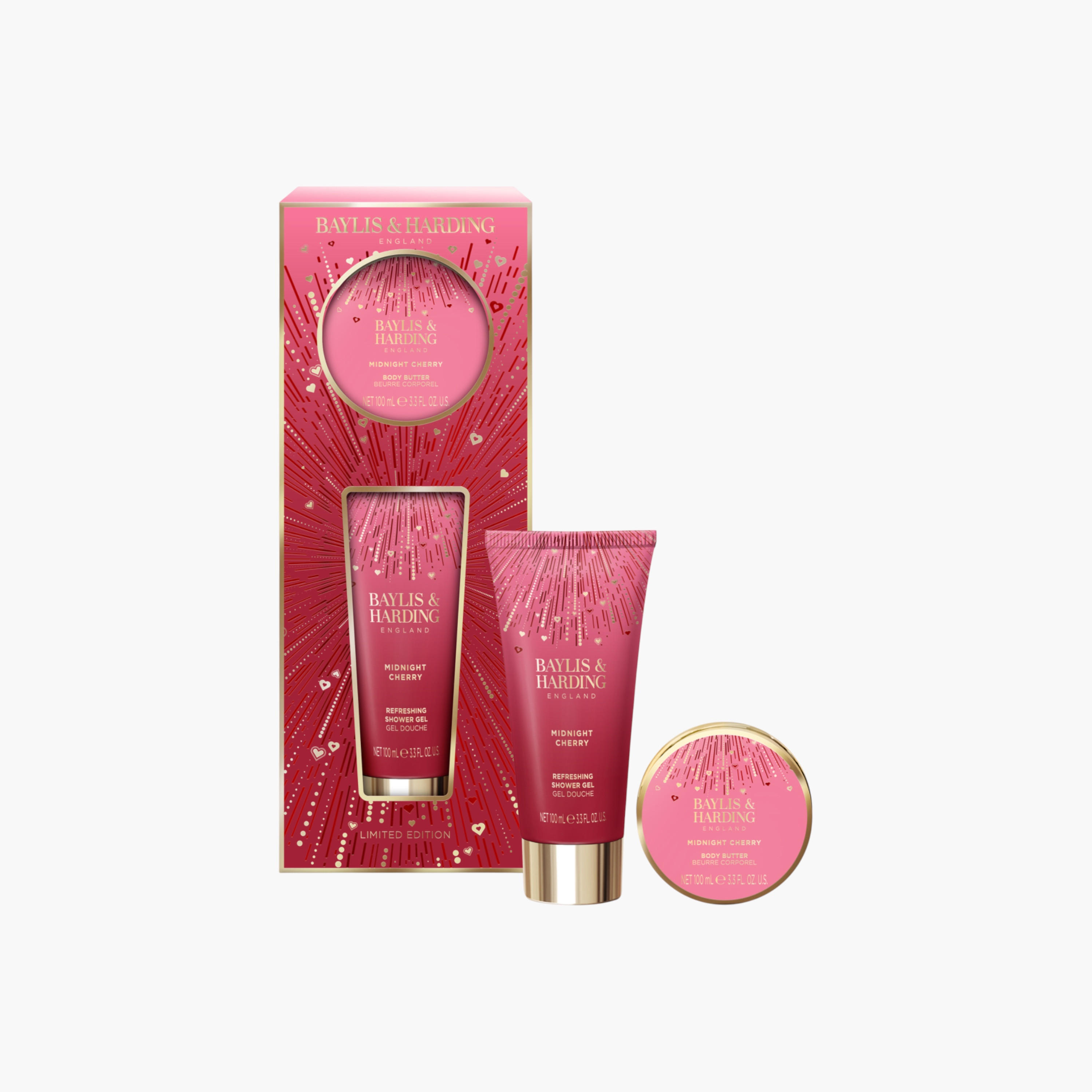 Baylis & Harding Midnight Cherry Pamper Duo Gift Set-beautyandpersonalcare-giftsets-image-3