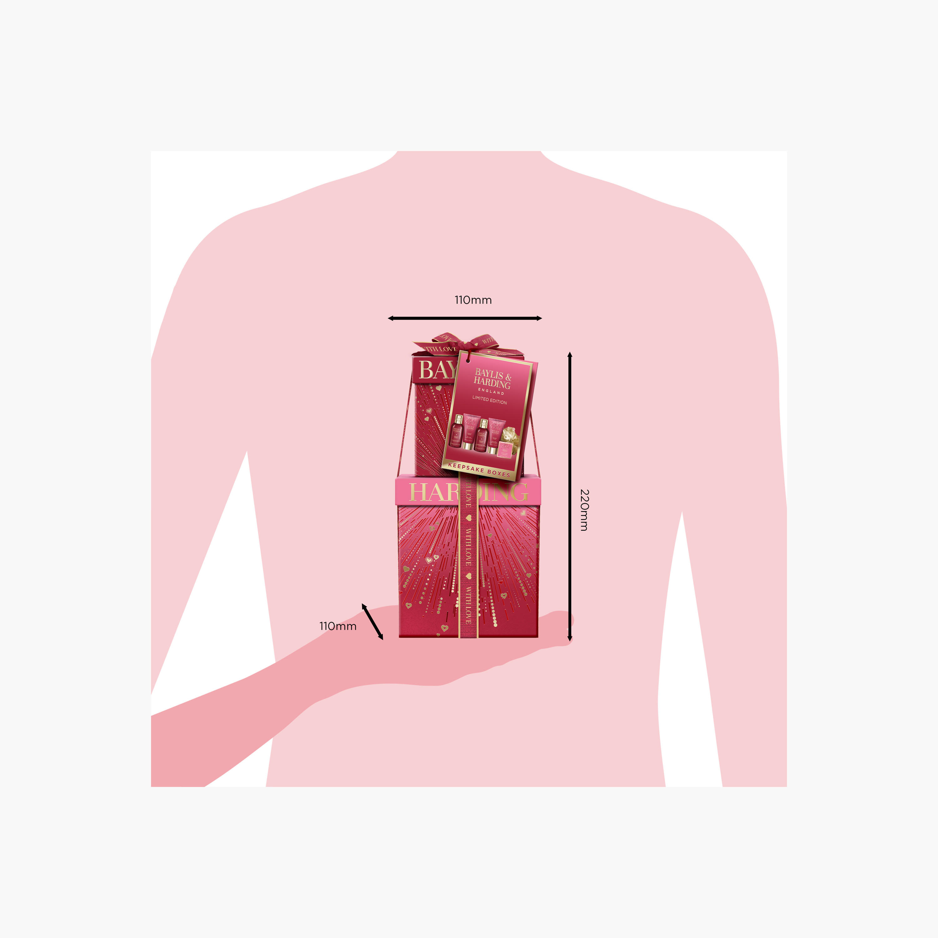مجموعة هدايا تذكارية فاخرة من بايلس أند هاردينج-beautyandpersonalcare-bathandbody-giftsets-image-7