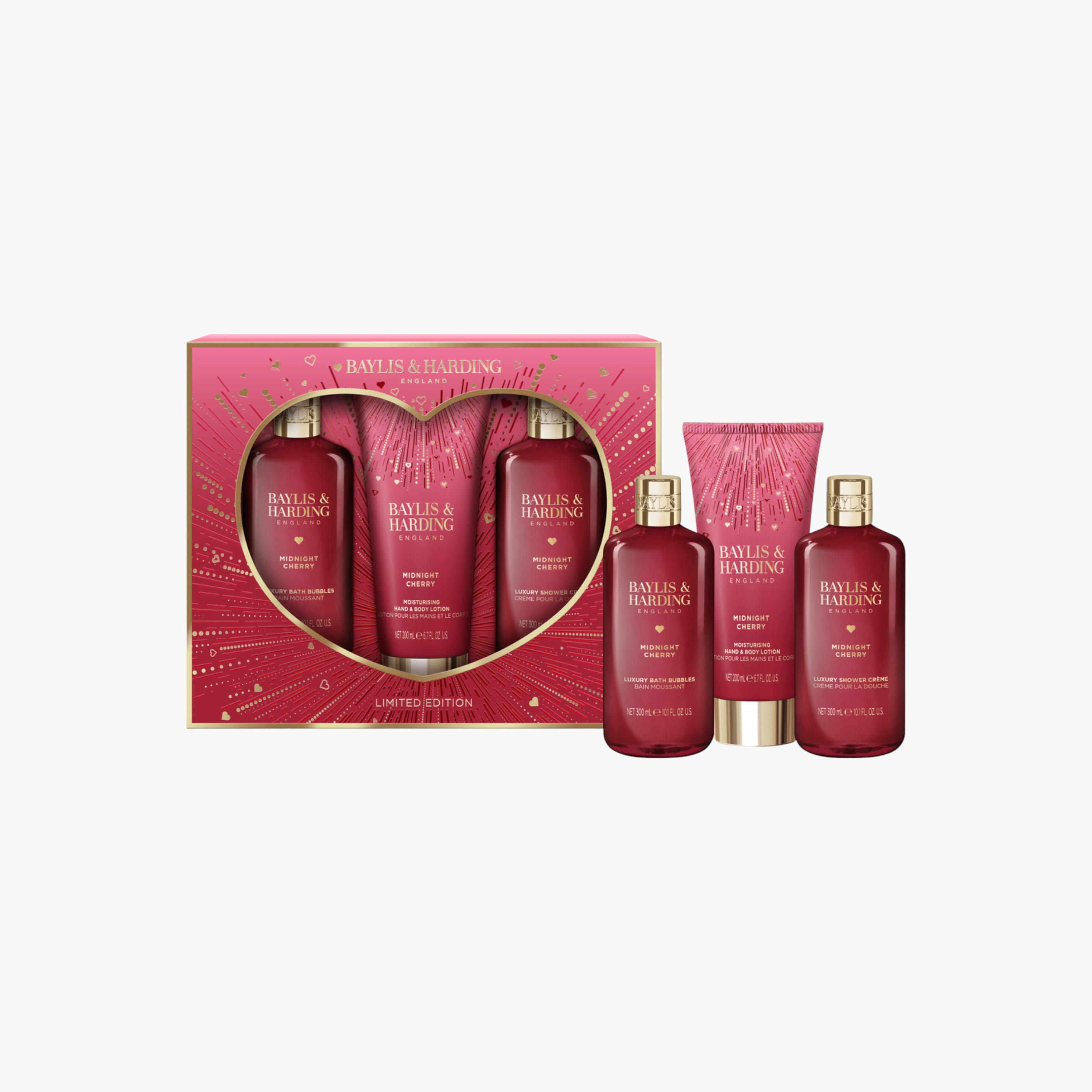 مجموعة هدايا استحمام ميدنايت تشيري من بايلس أند هاردينج-beautyandpersonalcare-giftsets-image-3