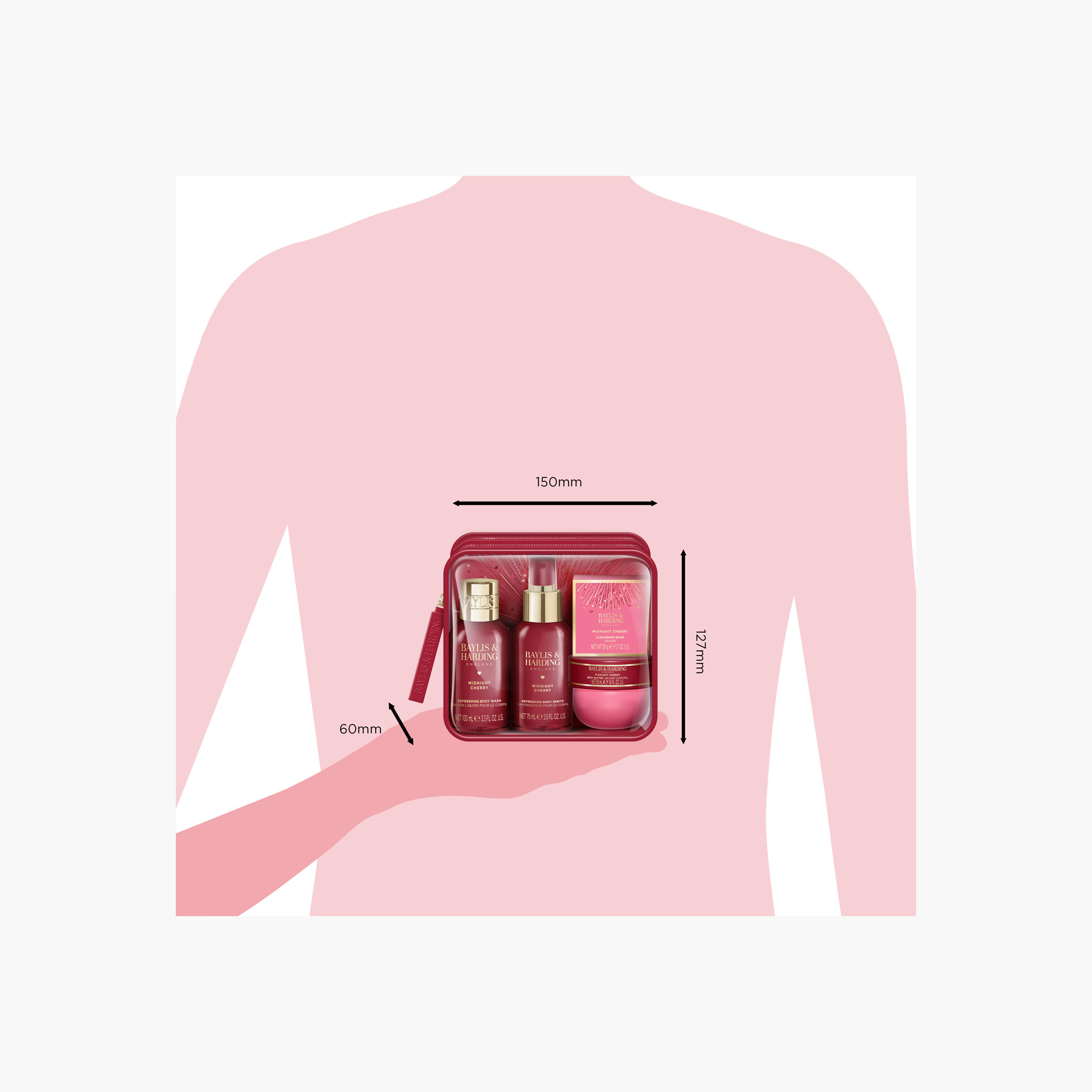 حقيبة سفر فاخرة بالكرز الليلي من بايلس أند هاردينج-beautyandpersonalcare-giftsets-image-7
