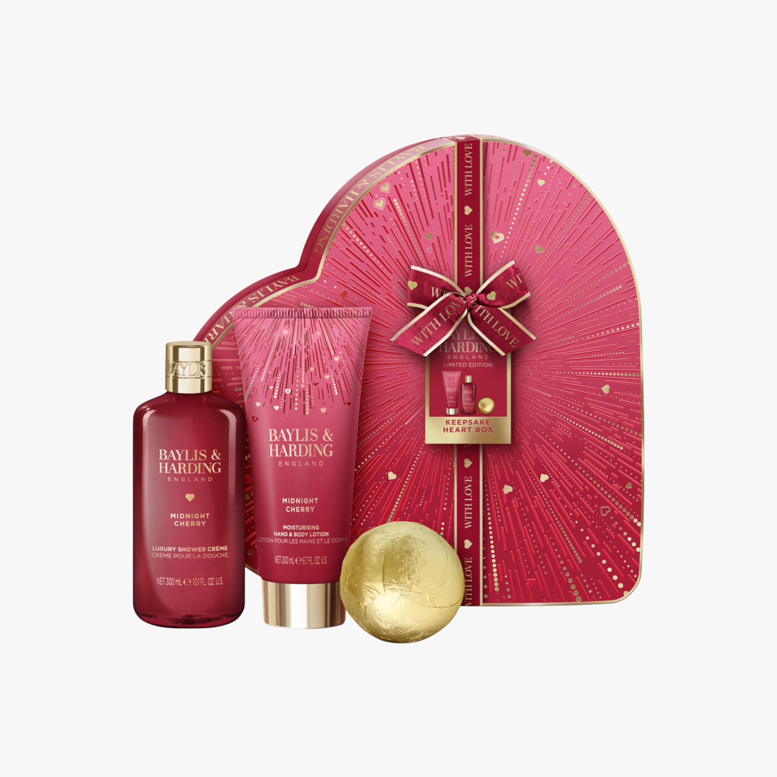 صندوق هدايا تذكاري على شكل قلب من بايلس أند هاردينج-beautyandpersonalcare-bathandbody-giftsets-image-6