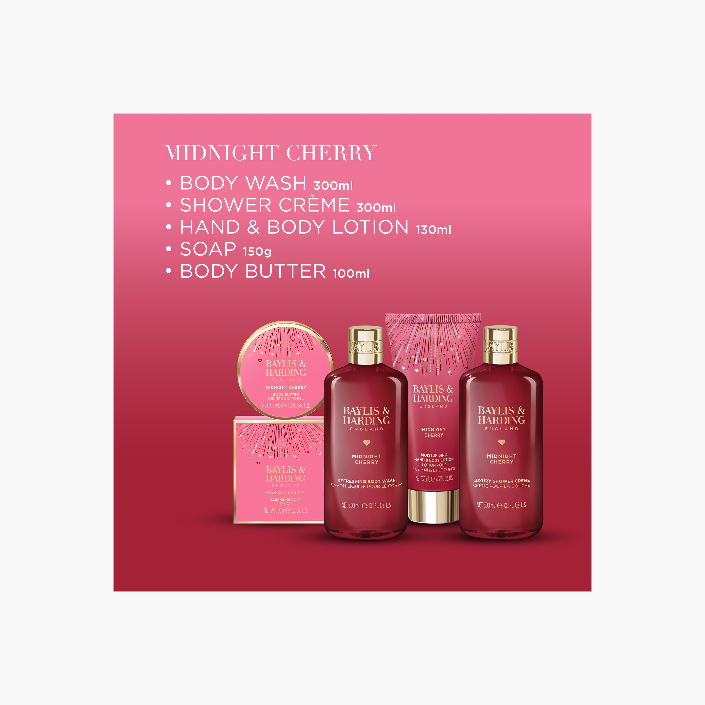 مجموعة هدايا العناية بالكرز الليلي من بايلس أند هاردينج-beautyandpersonalcare-giftsets-image-4