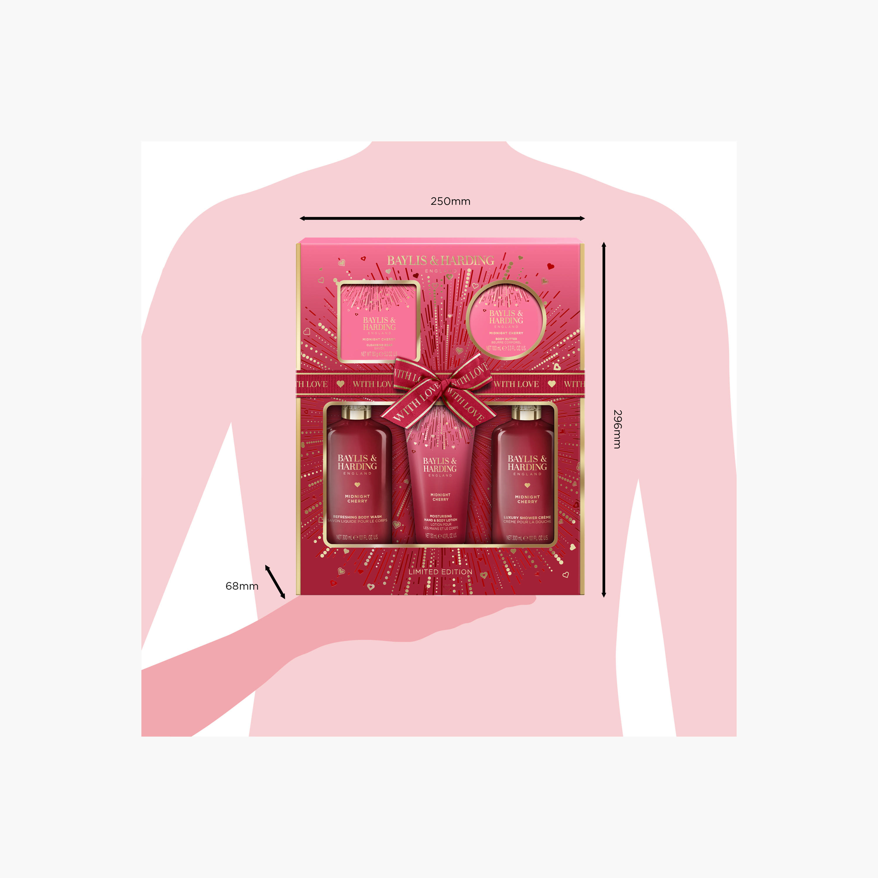 مجموعة هدايا العناية بالكرز الليلي من بايلس أند هاردينج-beautyandpersonalcare-giftsets-image-7