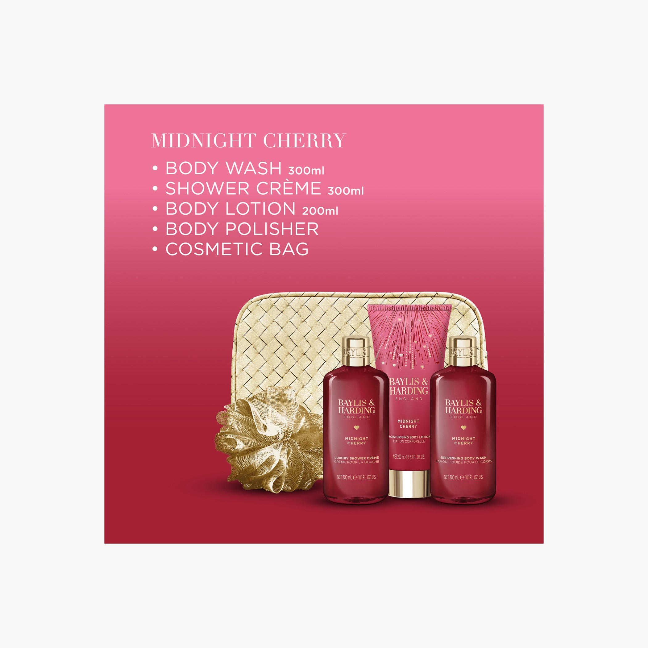 طقم حقيبة مستحضرات تجميل حمراء منسوجة من بايلس أند هاردينج-beautyandpersonalcare-giftsets-image-4
