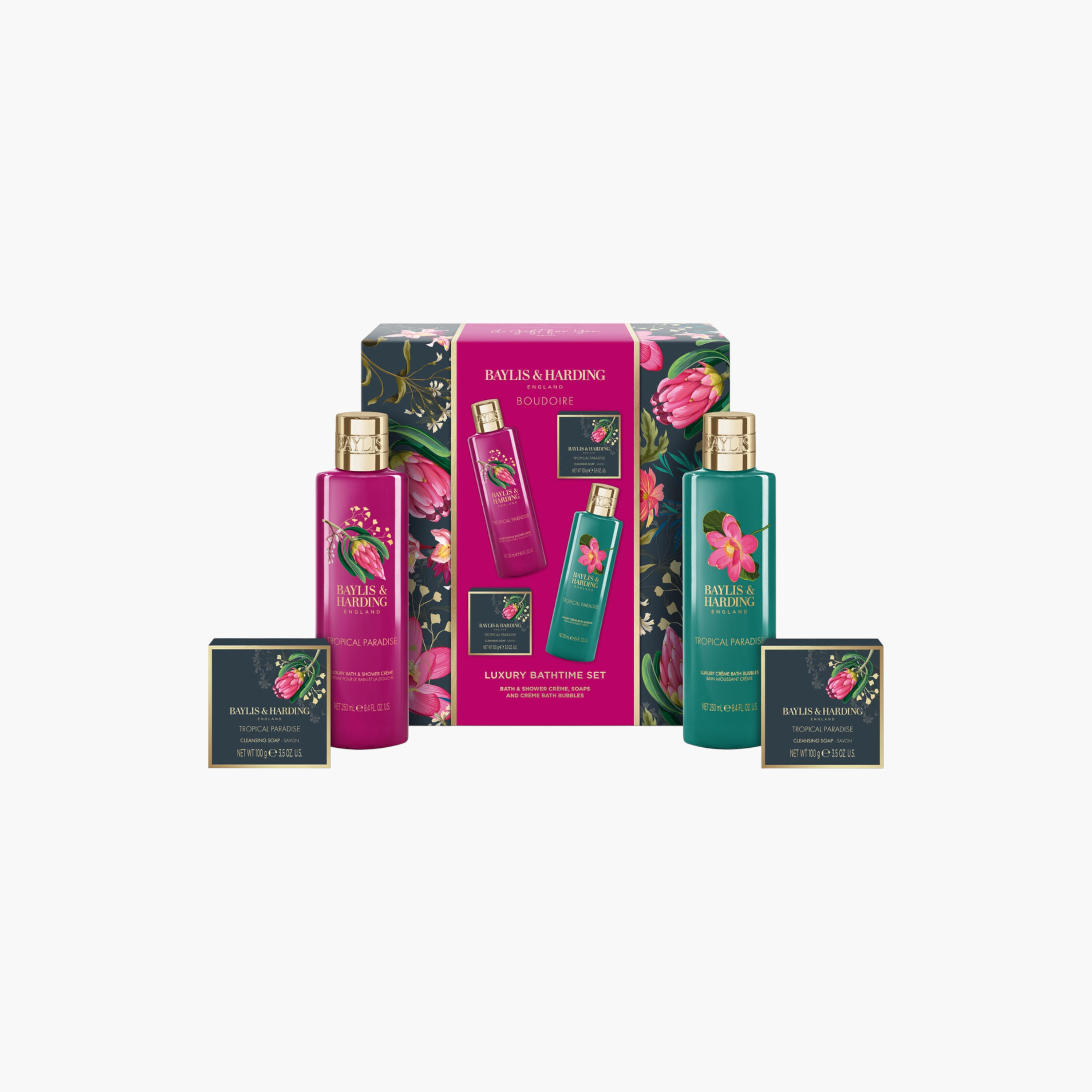 Baylis & Harding Tropical Paradise Bathing Gift Set-beautyandpersonalcare-bathandbody-giftsets-image-3