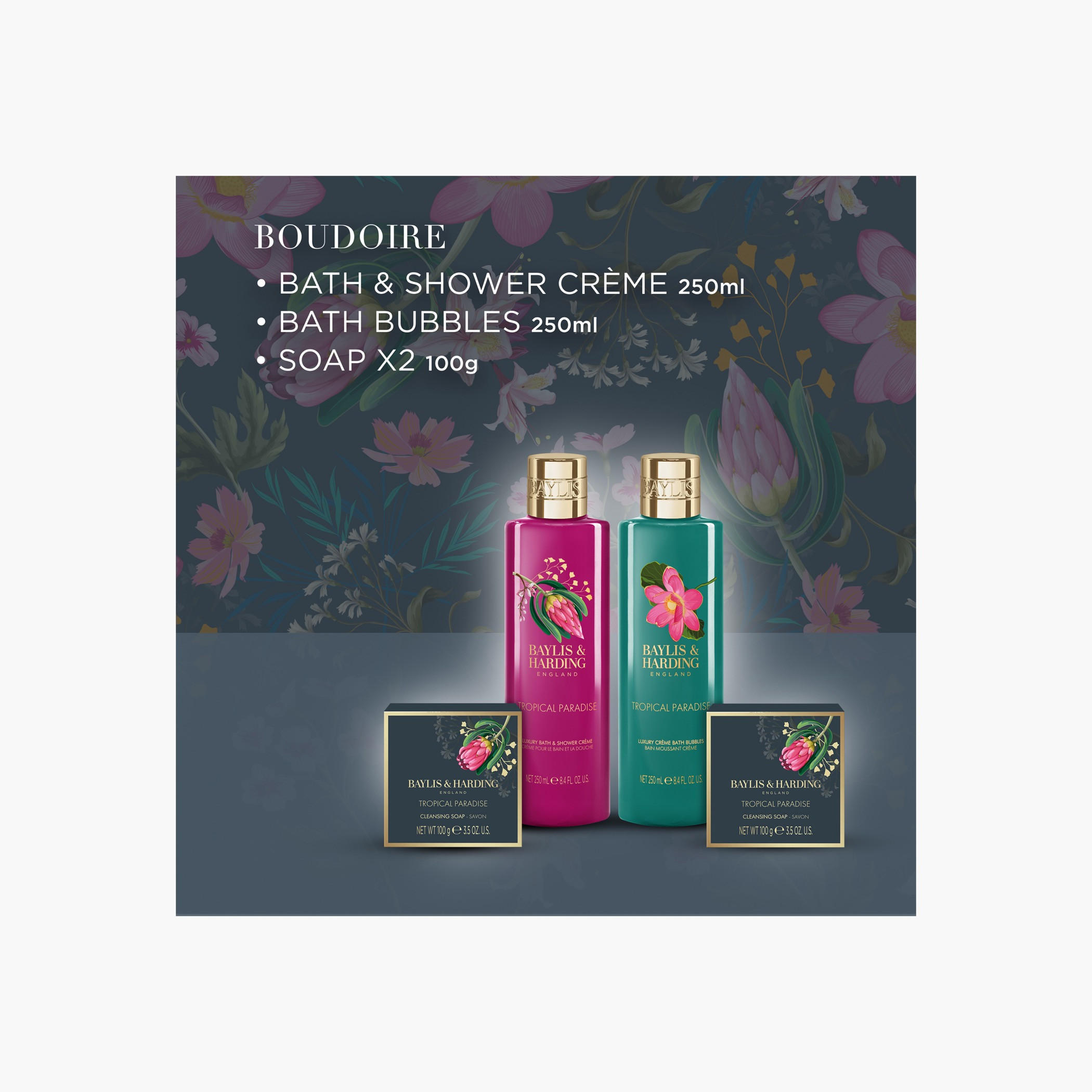 Baylis & Harding Tropical Paradise Bathing Gift Set-beautyandpersonalcare-bathandbody-giftsets-image-4