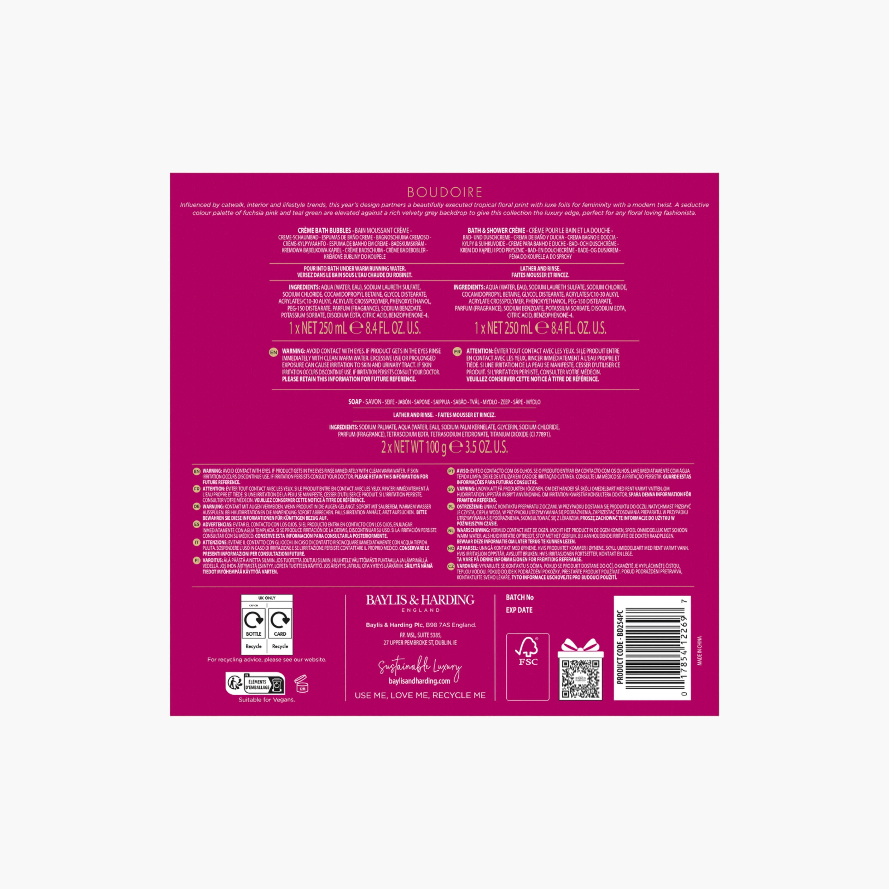 Baylis & Harding Tropical Paradise Bathing Gift Set-beautyandpersonalcare-bathandbody-giftsets-image-7
