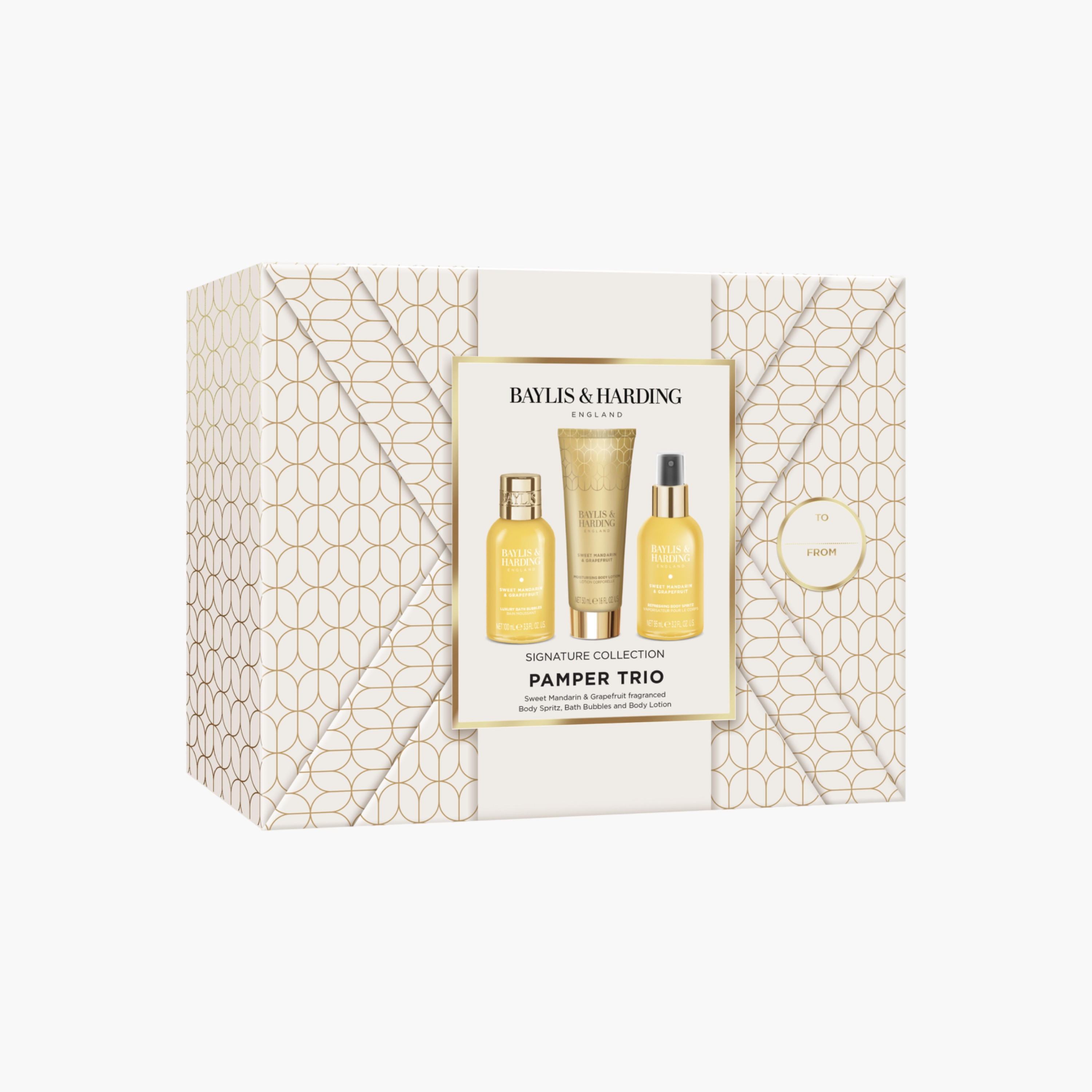 Baylis & Harding Sweet Mandarin Pamper Trio Gift Set-beautyandpersonalcare-bathandbody-giftsets-image-2