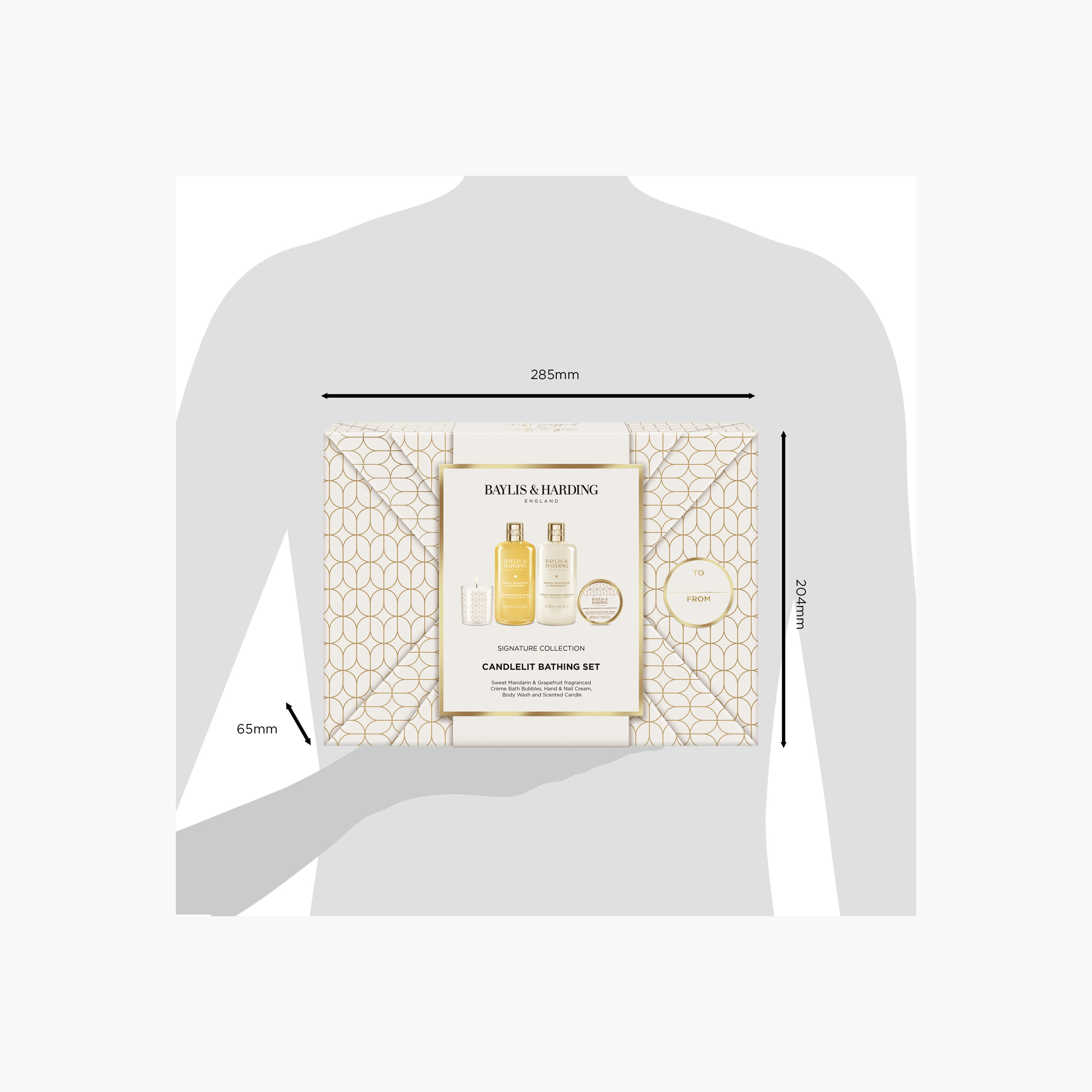 مجموعة استحمام بإضاءة شموع من بايلس أند هاردينج-beautyandpersonalcare-giftsets-image-2