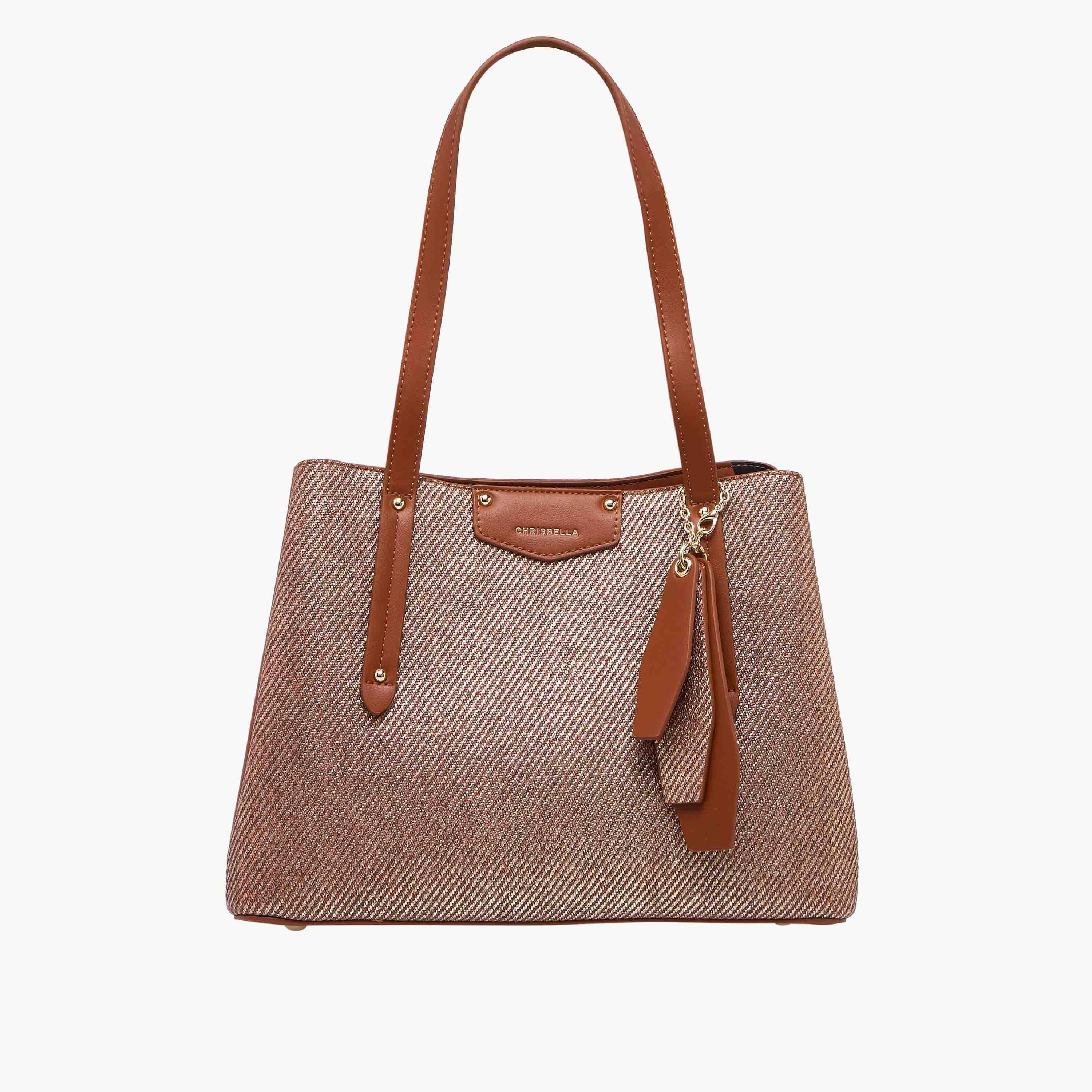 شنطة توت بارزة الملمس مع محفظة بسحاب دائري من كريسبيلا-women-bagsandwallets-handbags-image-3
