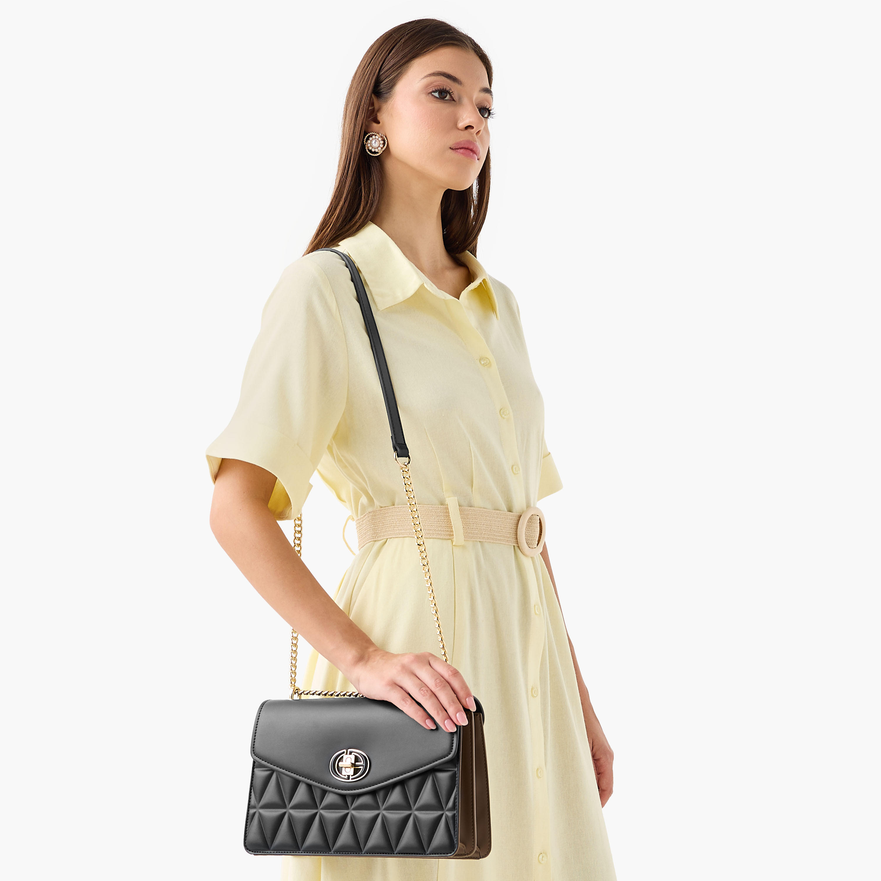 Chrisbella Textured Crossbody Bag with Zip Around Wallet-women-bagsandwallets-handbags-image-2