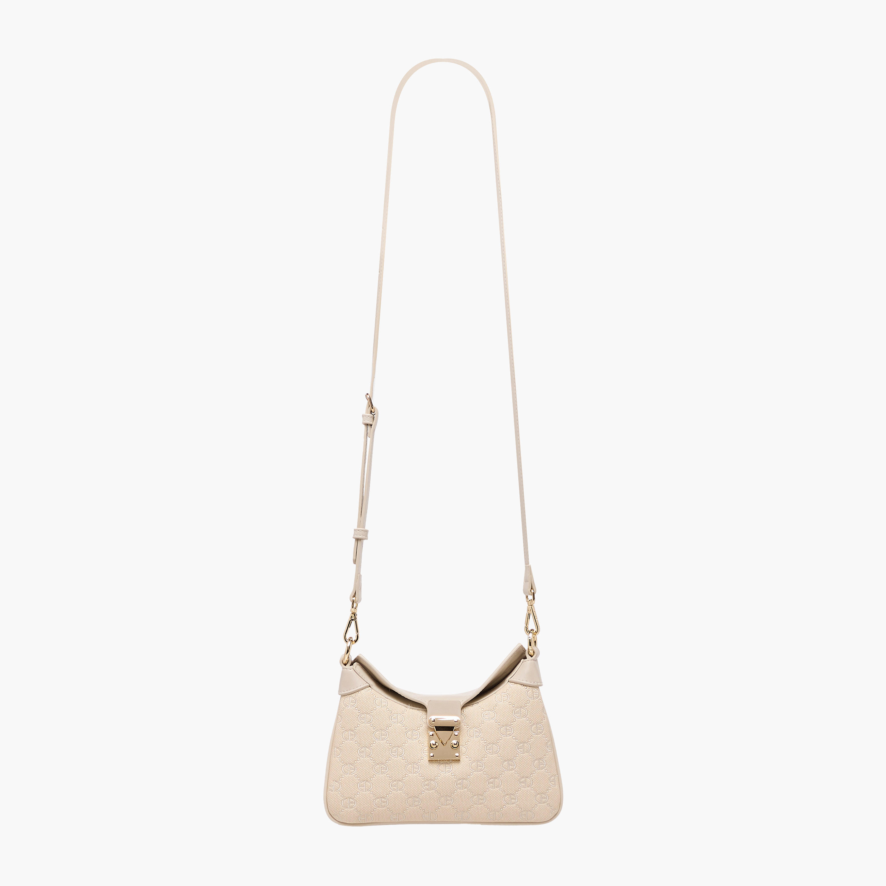 شنطة كروس بودي بارزة الملمس بحزام قابل للفصل وطيّة إغلاق-women-bagsandwallets-handbags-image-3
