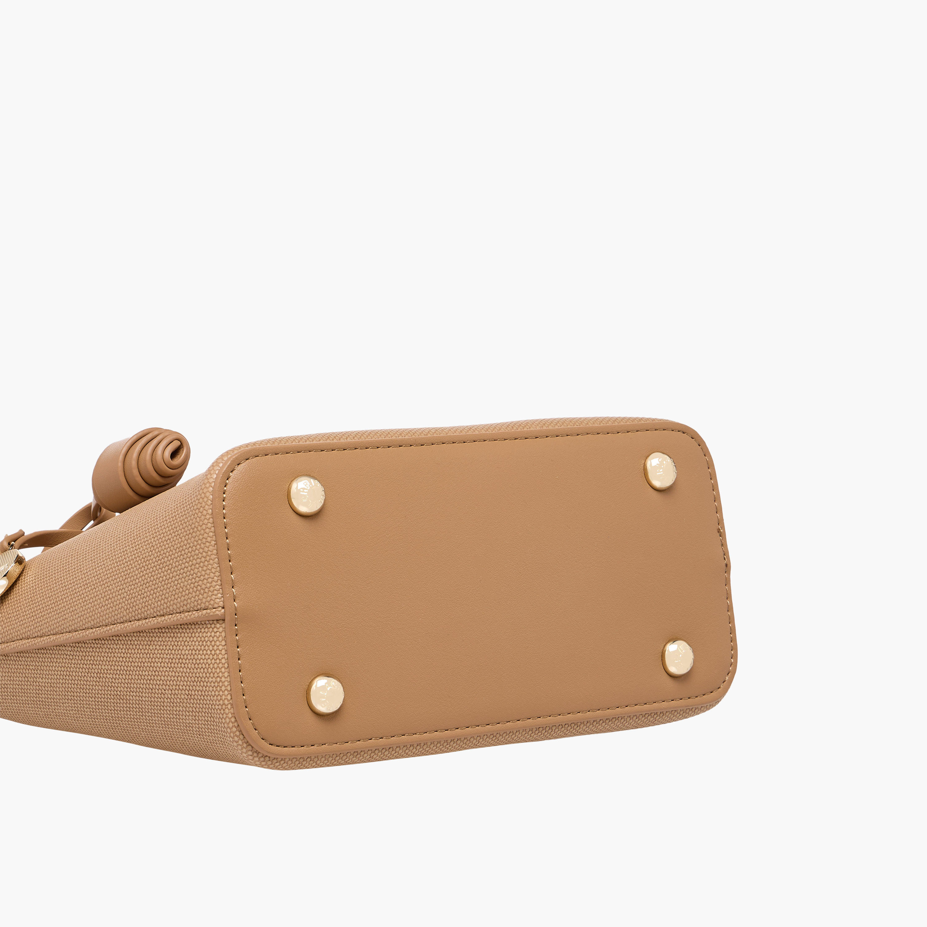 شنطة كروس بودي بارزة الملمس بحزام قابل للفصل وسحاب إغلاق من كريسبيلا-women-bagsandwallets-handbags-image-7