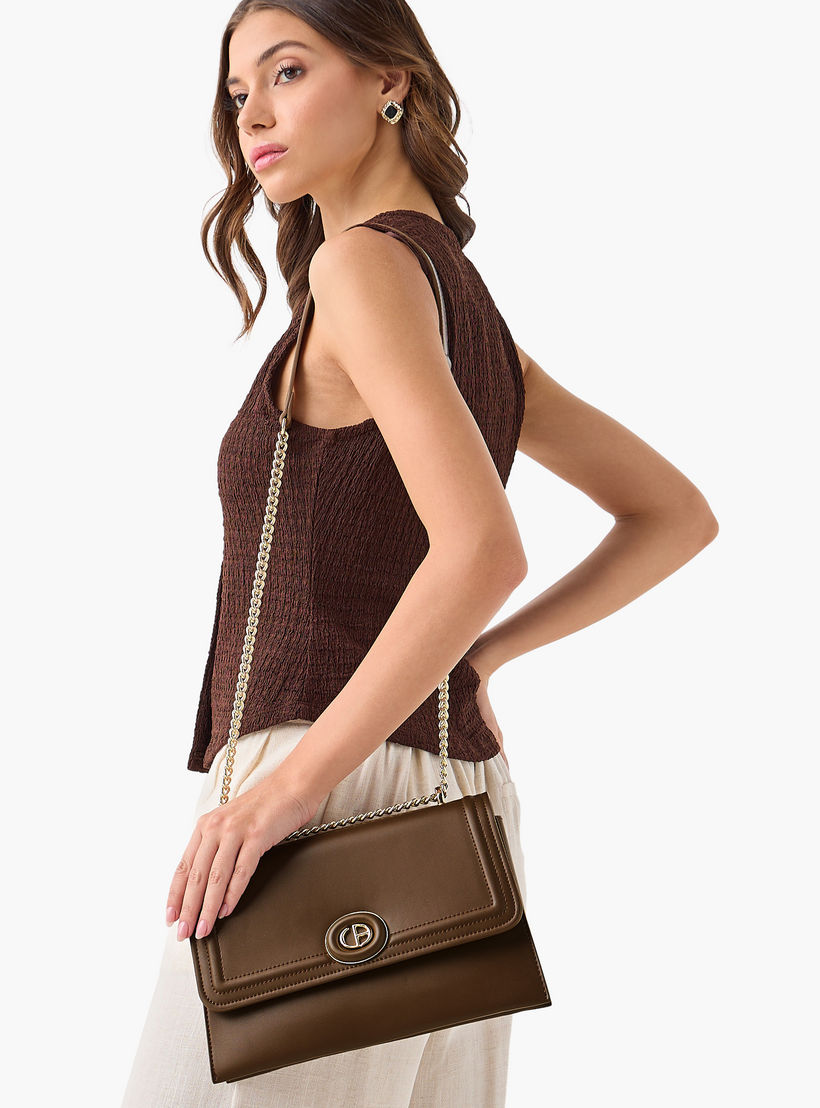 Chrisbella Textured Crossbody Bag with Wallet-women-bagsandwallets-handbags-image-2