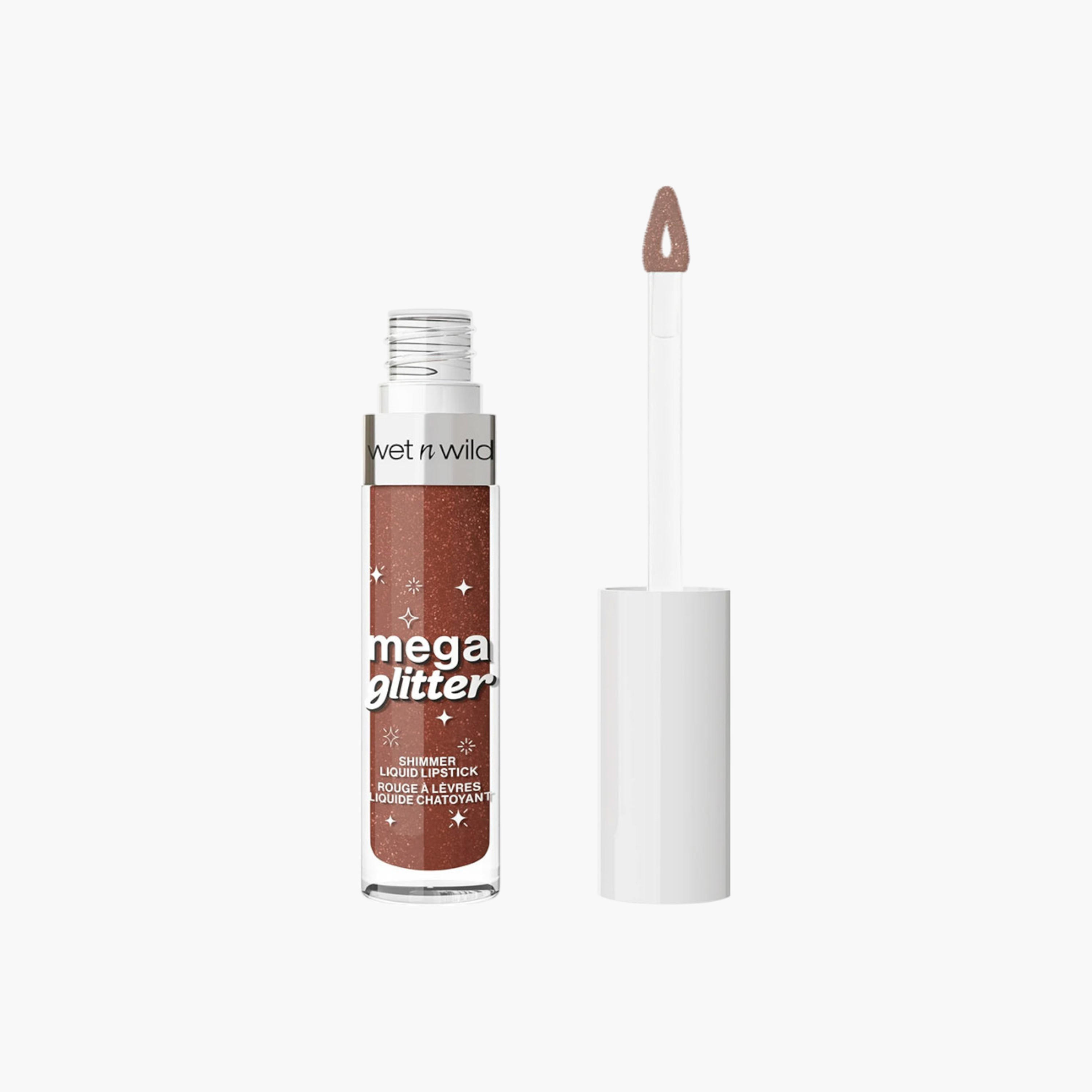 أحمر شفاه سائل لامع ميجا جليتر شيمر من ويت آند وايلد-beautyandpersonalcare-makeup-lips-liquidlipsticks-image-1