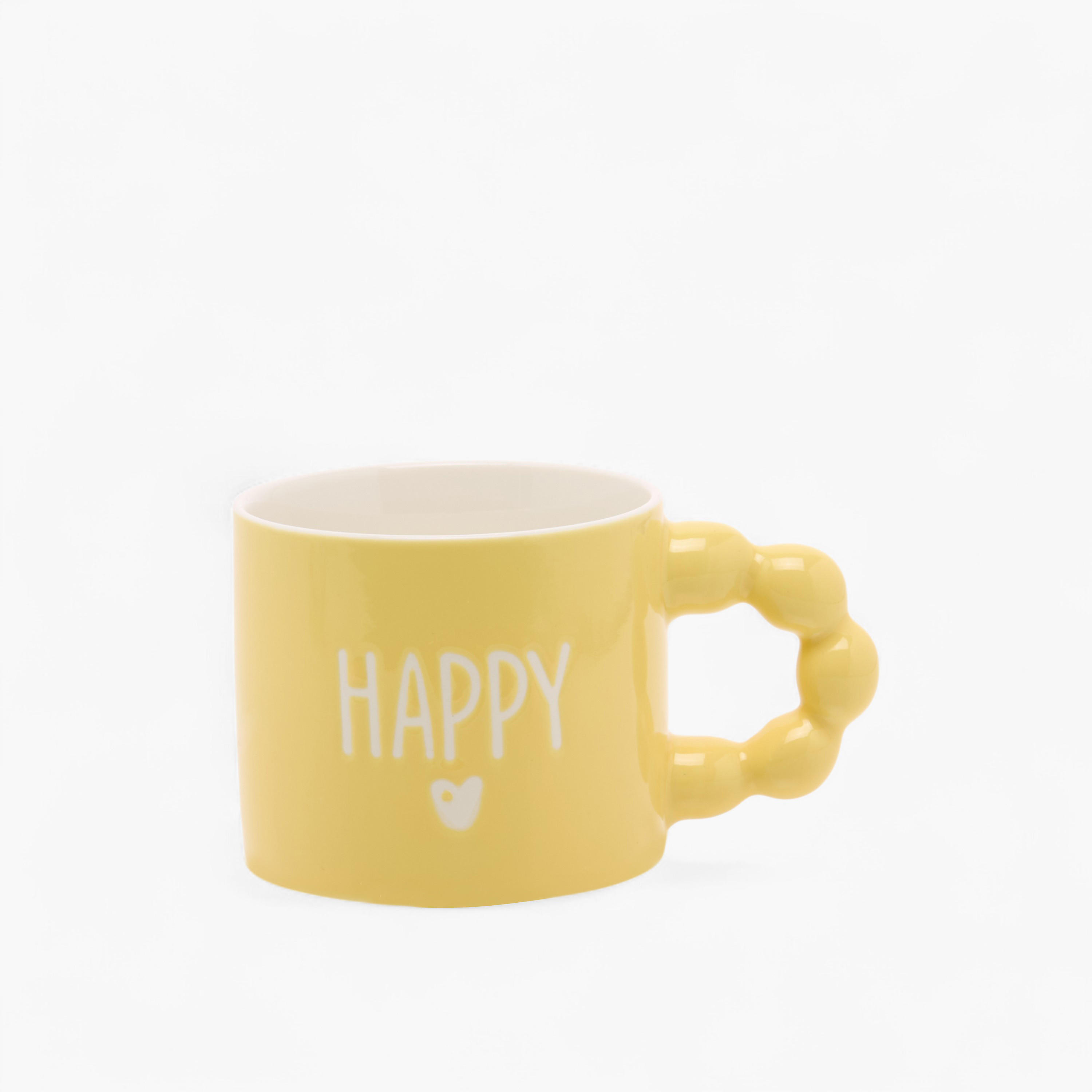 Happy Print New Bone China Mug with Bubble Handle - 330 ml-household-dining-teaandcoffee-mugsandcups-image-1