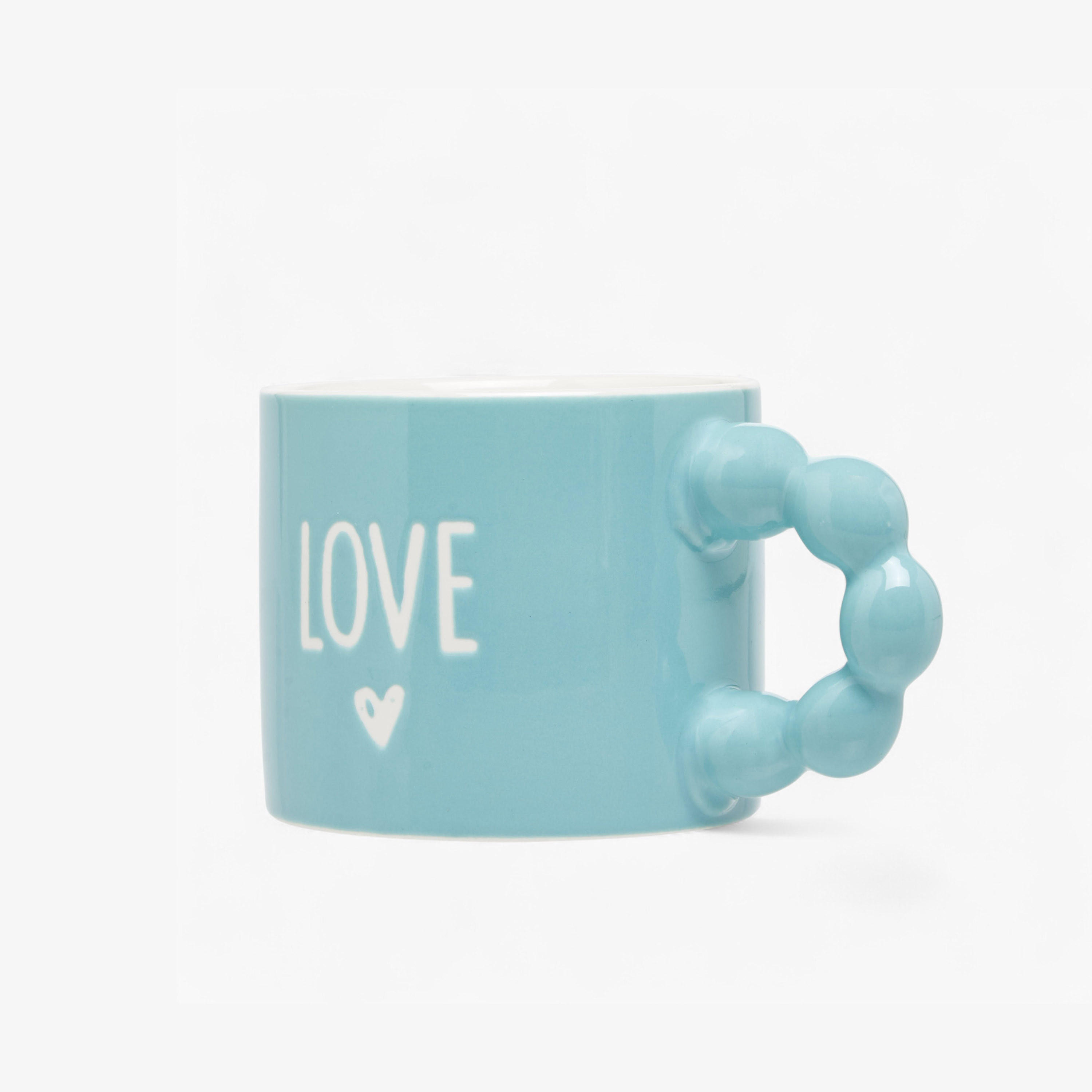 Love Print New Bone China Mug with Bubble Handle - 330 ml-household-dining-teaandcoffee-mugsandcups-image-2