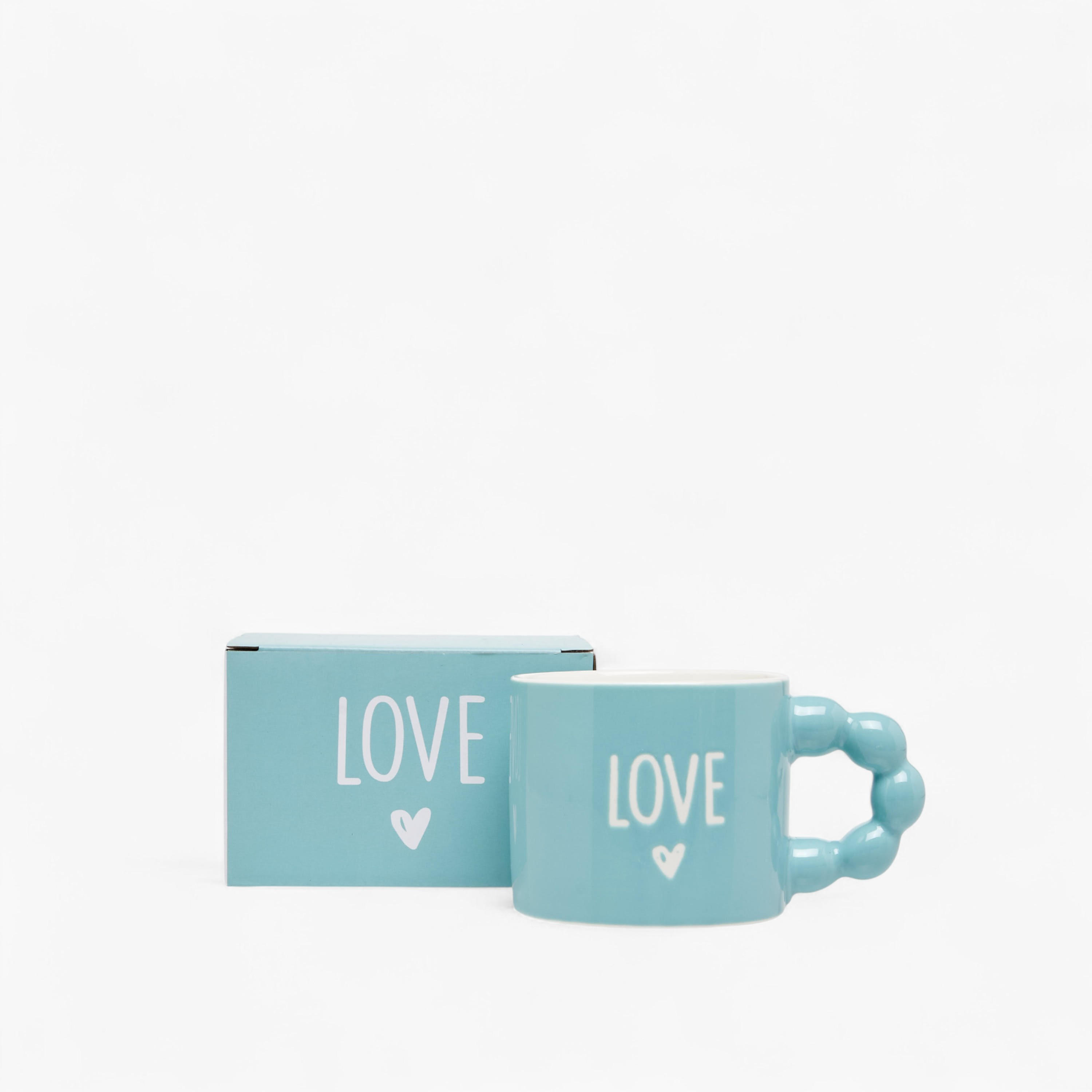 Love Print New Bone China Mug with Bubble Handle - 330 ml-household-dining-teaandcoffee-mugsandcups-image-4