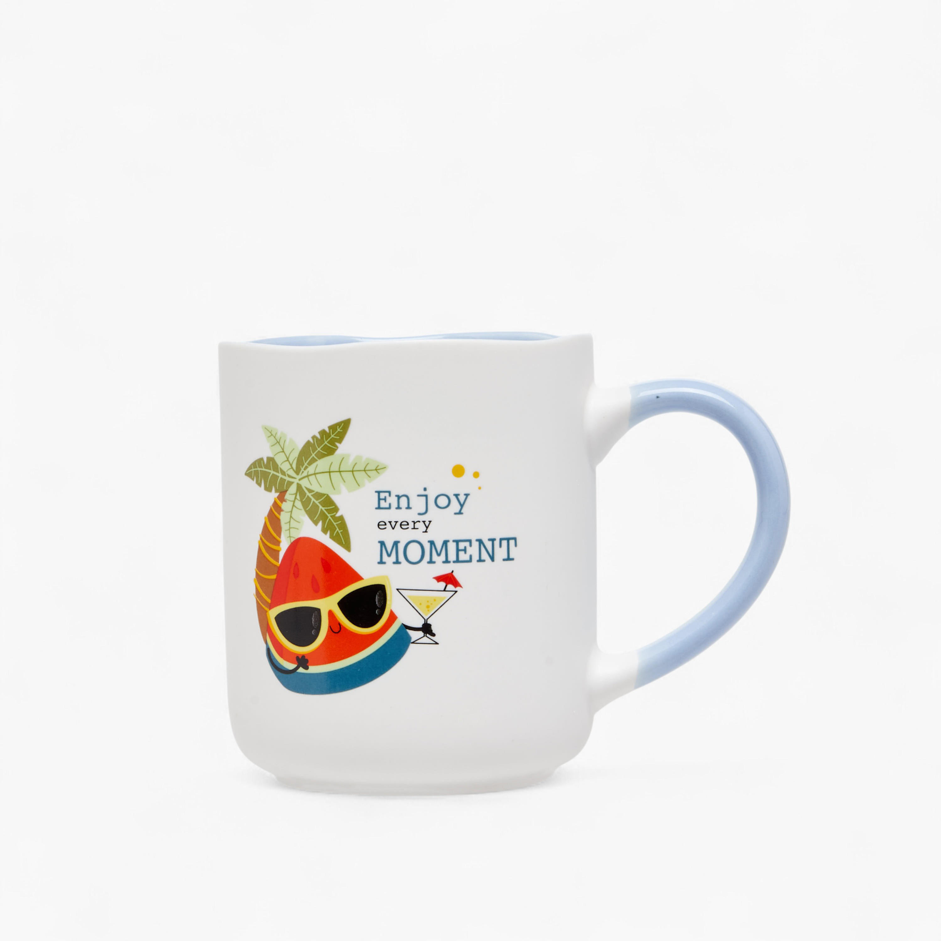 Watermelon Print New Bone China Mug with Handle - 380 ml-household-dining-teaandcoffee-mugsandcups-image-1