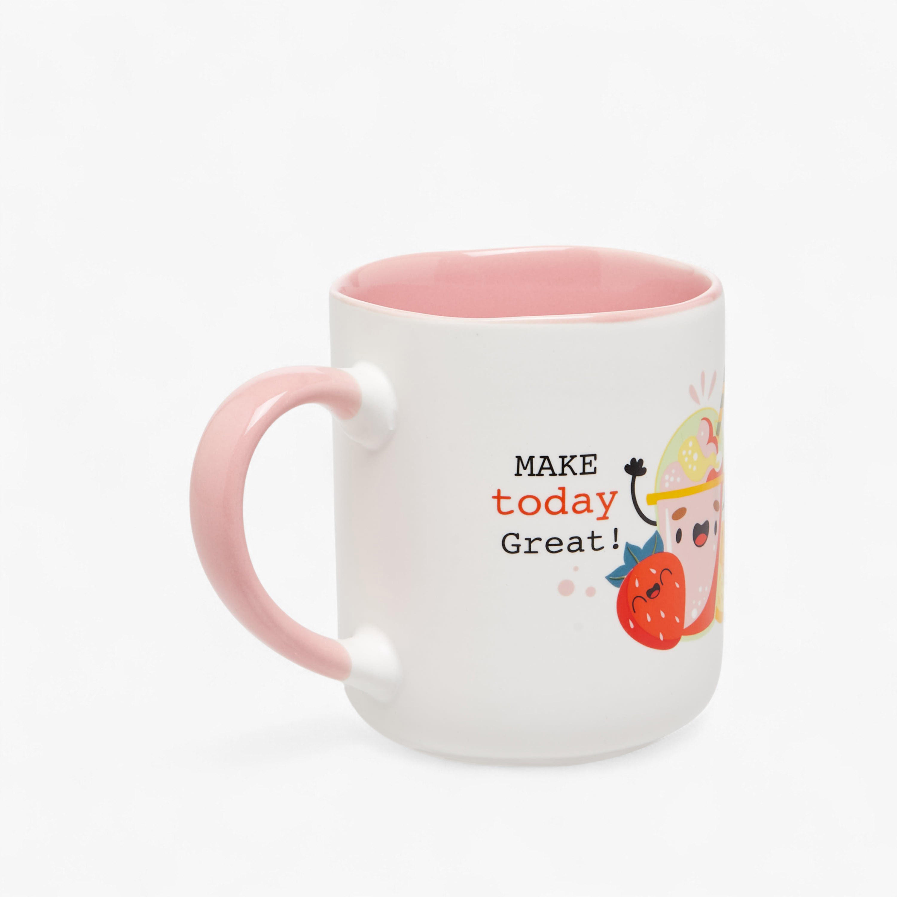 Strawberry Juice Print New Bone China Mug with Handle - 380 ml-household-dining-teaandcoffee-mugsandcups-image-3
