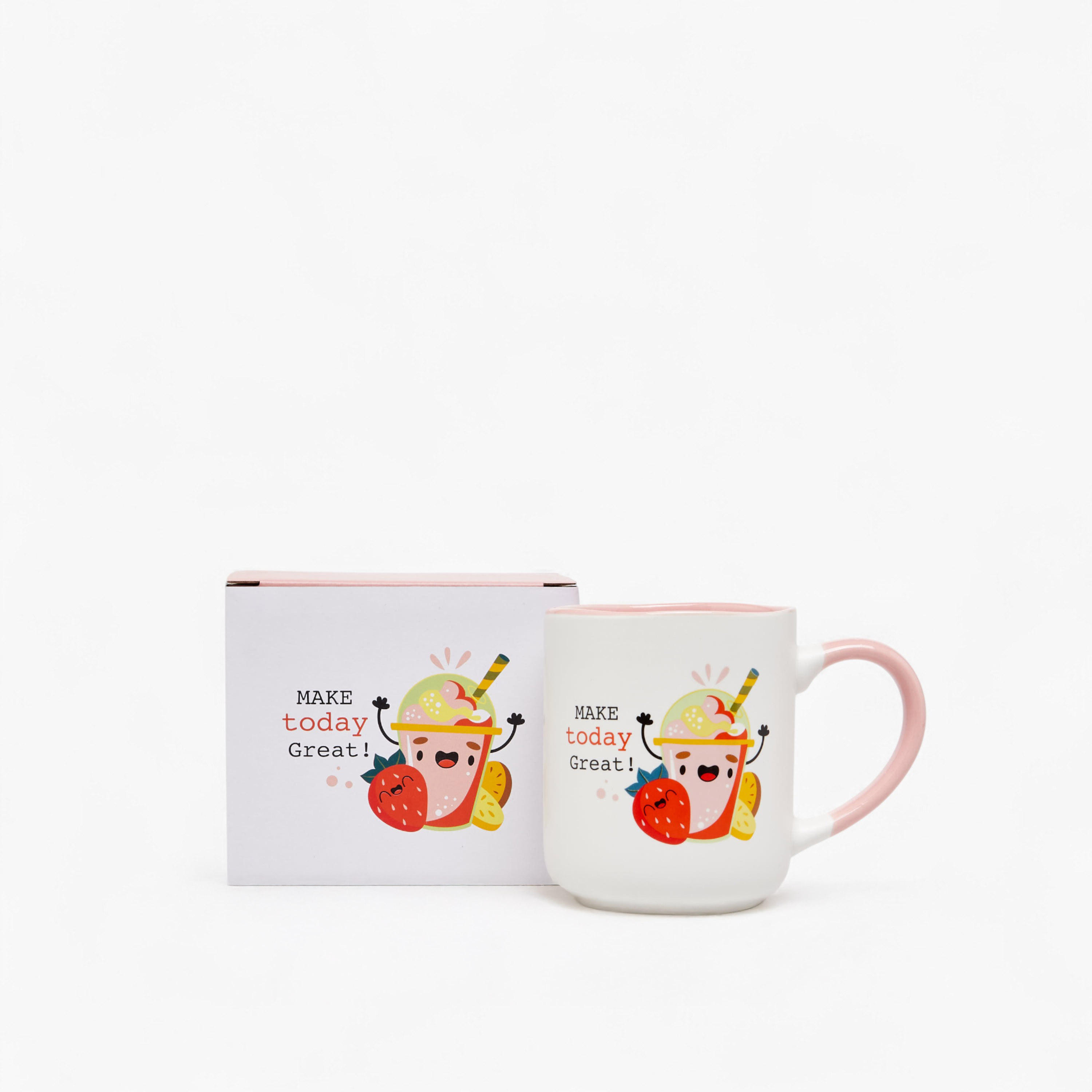 Strawberry Juice Print New Bone China Mug with Handle - 380 ml-household-dining-teaandcoffee-mugsandcups-image-4