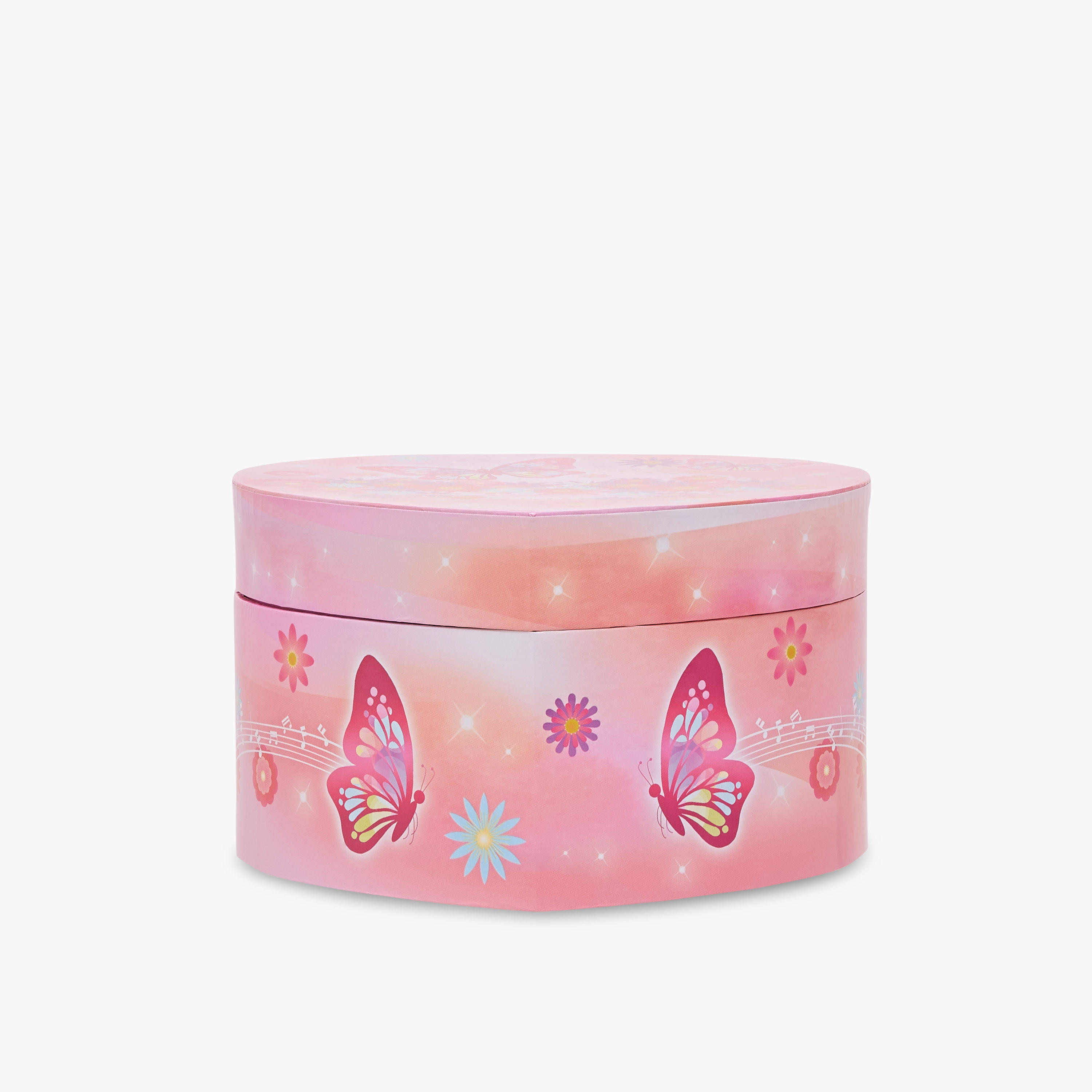 Musical Jewellery Box with Mirror - 14x13x8 cms-women-watchesandjewellery-jewellery-storage-image-1