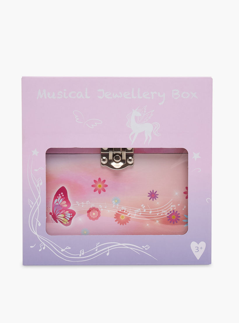 Musical Jewellery Box with Pearl Handle - 17x13x14 cms-women-watchesandjewellery-jewellery-storage-image-11