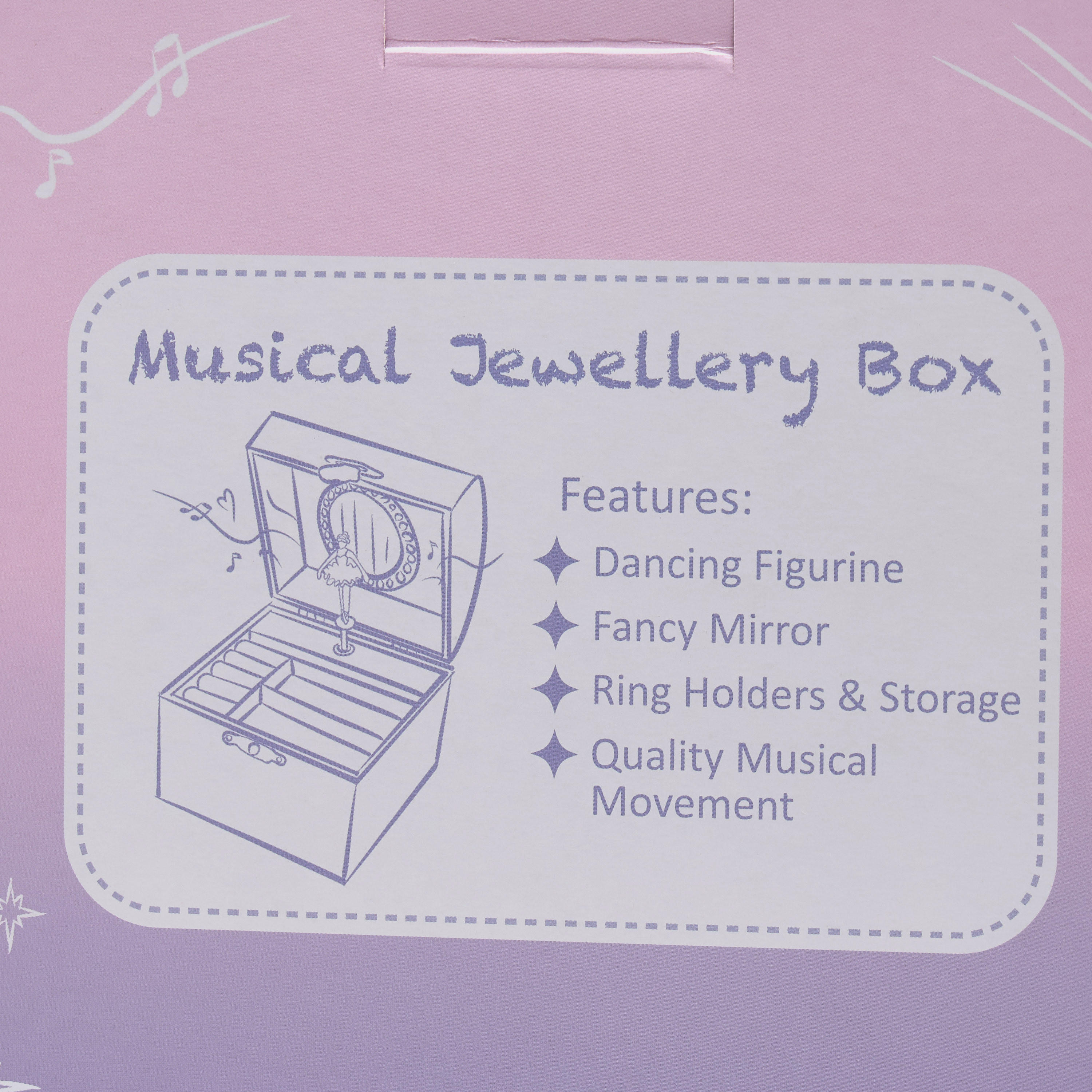 Musical Jewellery Box with Pearl Handle - 17x13x14 cms-women-watchesandjewellery-jewellery-storage-image-12