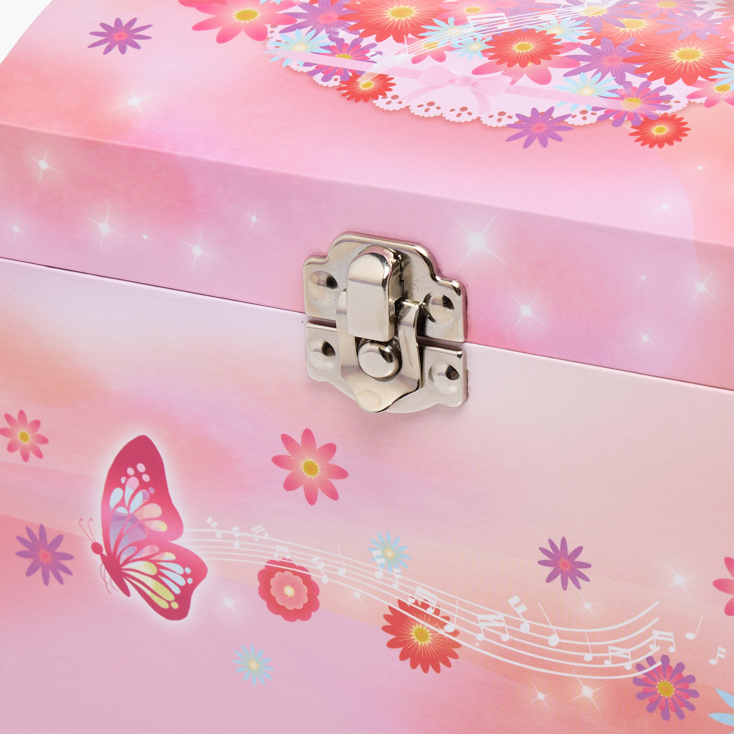 Musical Jewellery Box with Pearl Handle - 17x13x14 cms-women-watchesandjewellery-jewellery-storage-image-5
