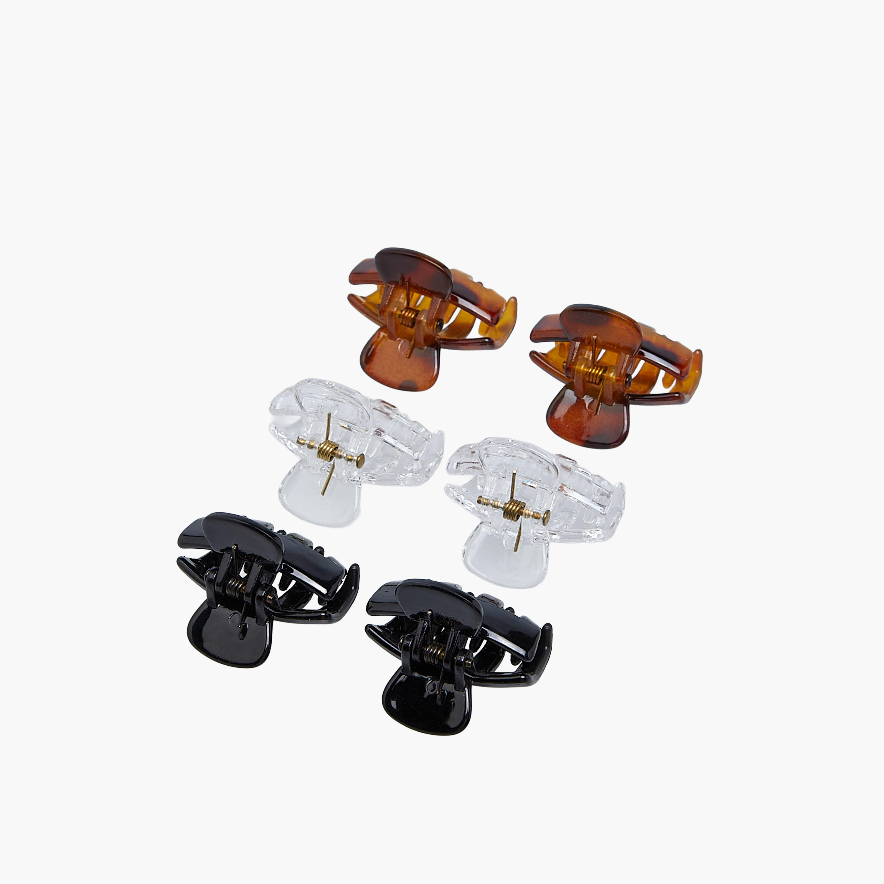 Pack of 6 Rectangular Hair Clamps-women-hairaccessories-clamps-image-5